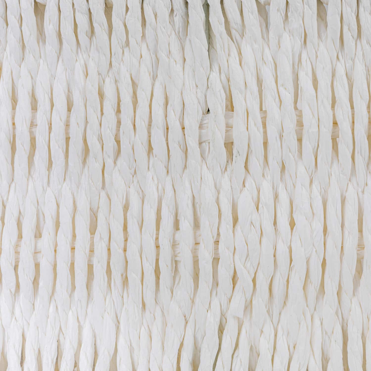 Household Essentials Paper Rope with Wooden Handles Basket Set