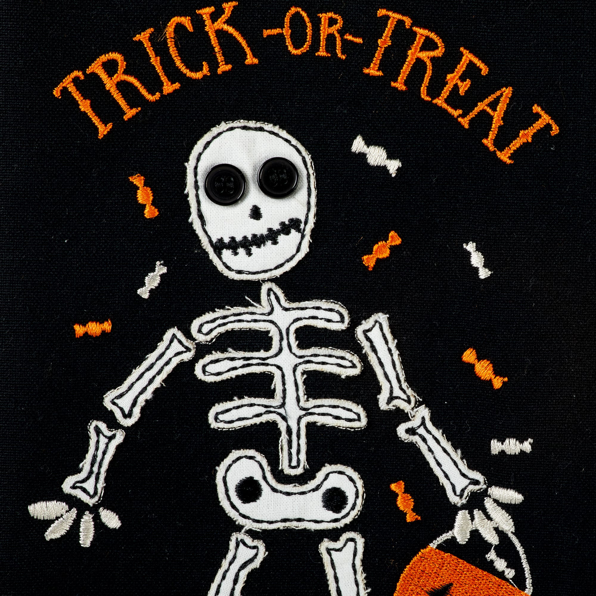 DII® Embellished Halloween Happy Haunting Wicked Treats Dishtowels Set