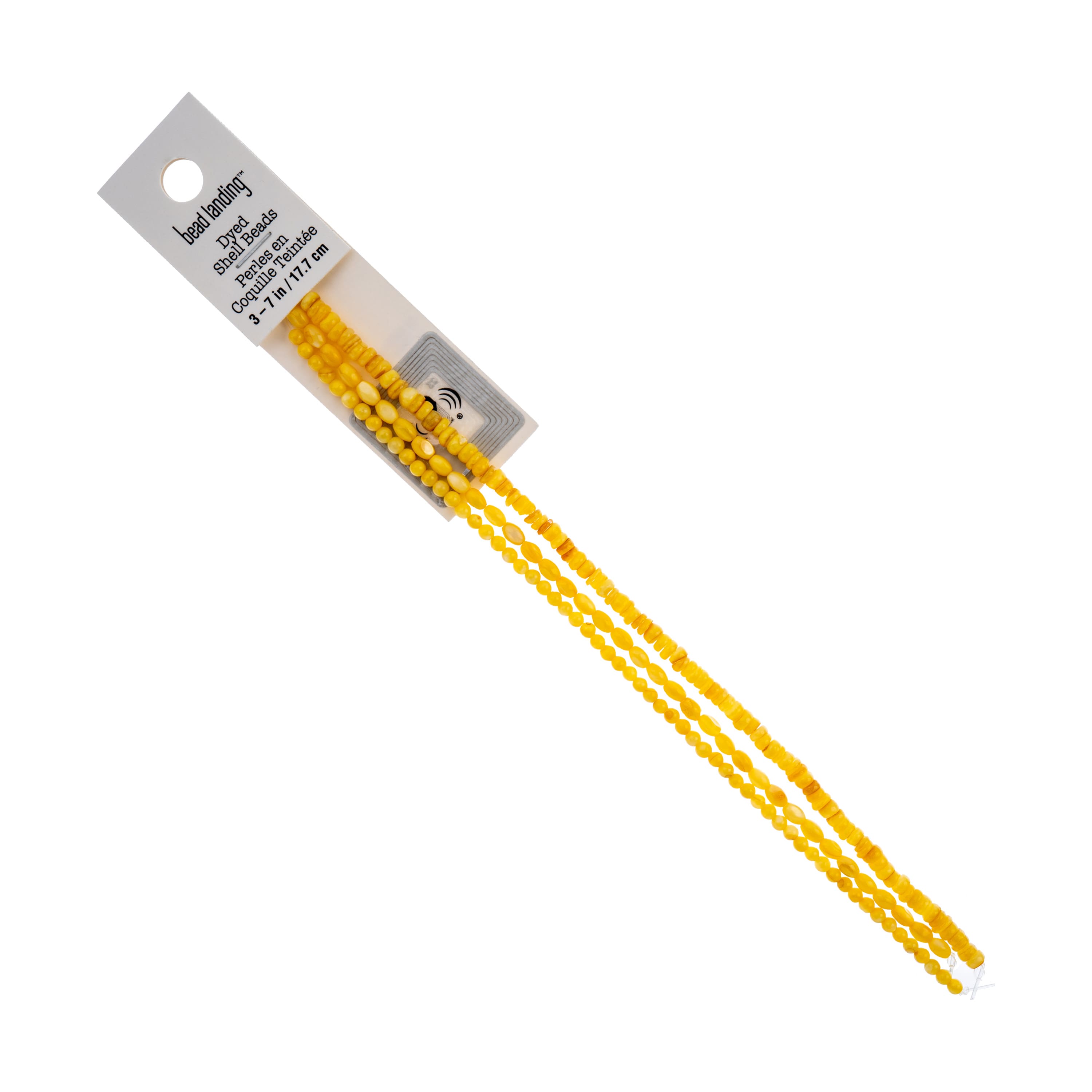Mixed Dyed Shell Beads by Bead Landing™, Color: Yellow  display picture 2