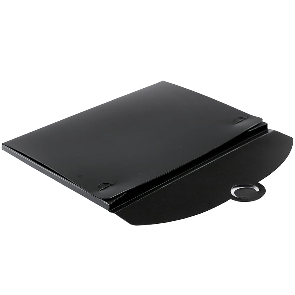 JAM Paper Black 9.5" x 12" Plastic Portfolio