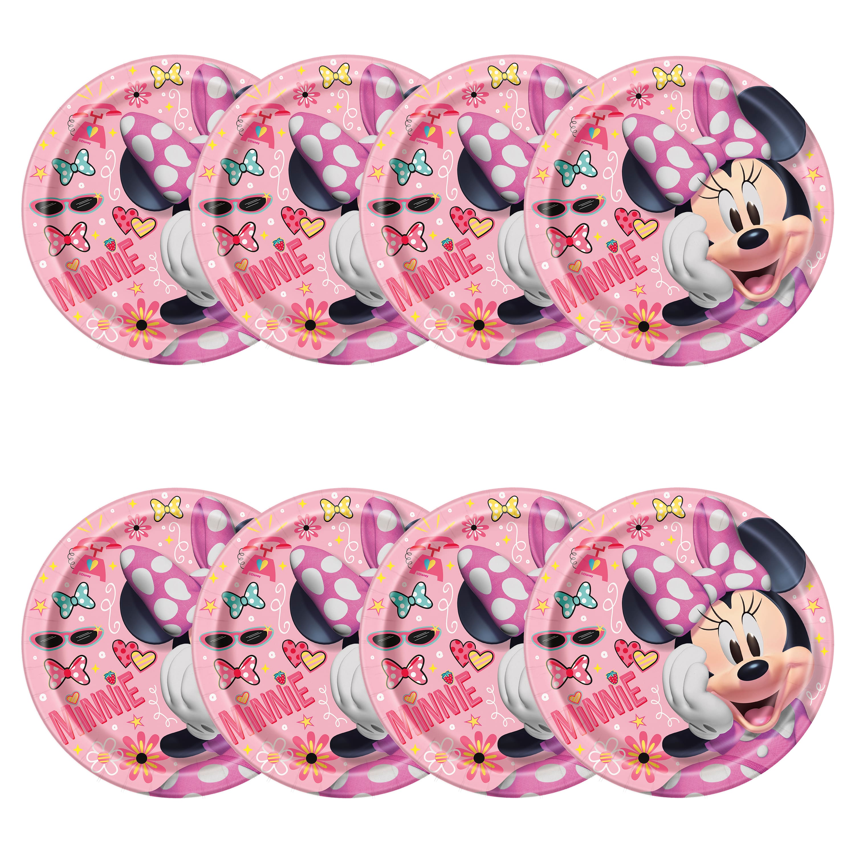 Disney® Minnie 9" Paper Plates, 8ct.