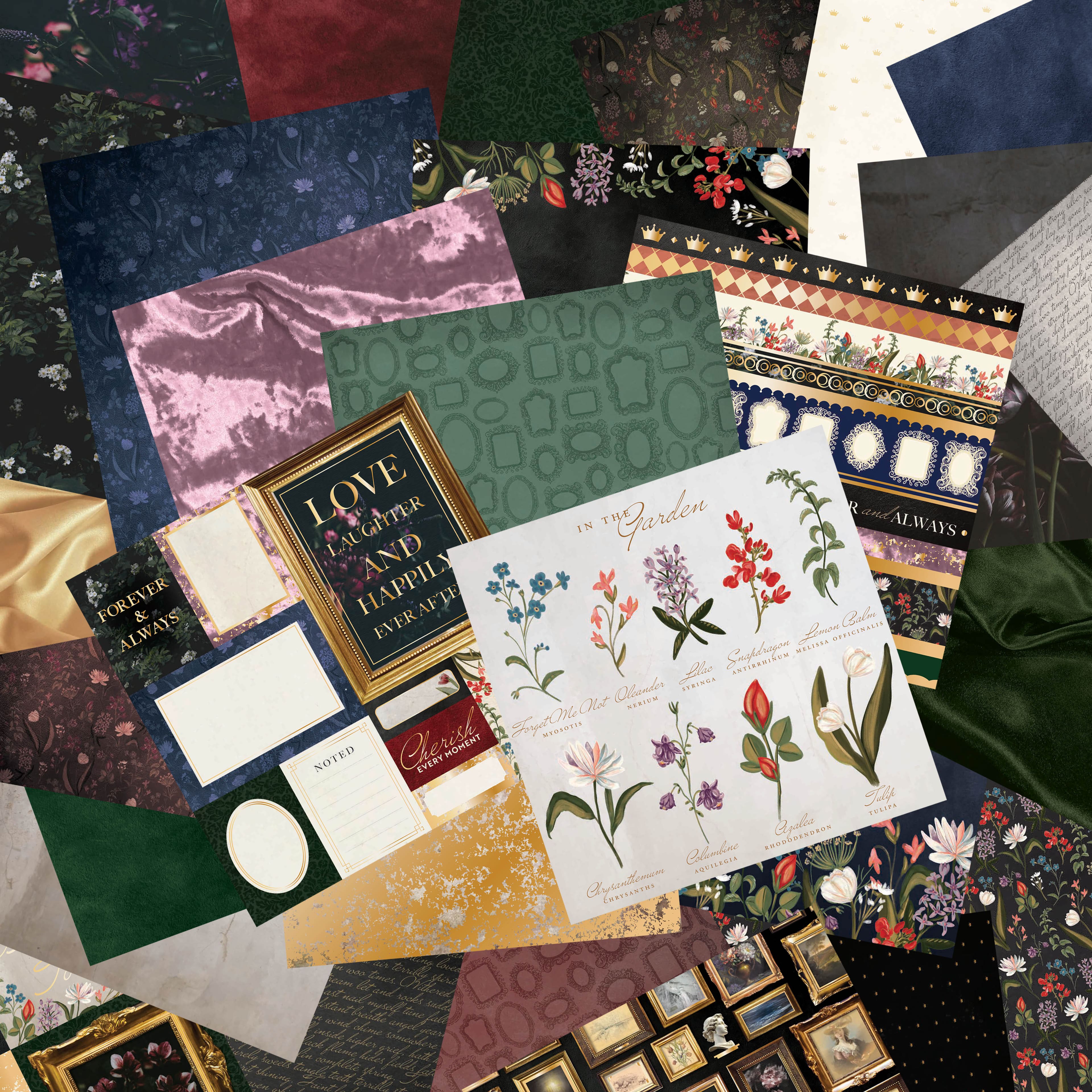 6 Pack: 12" x 12" Club Velvet Paper Pad by Recollections™, 58 Sheets