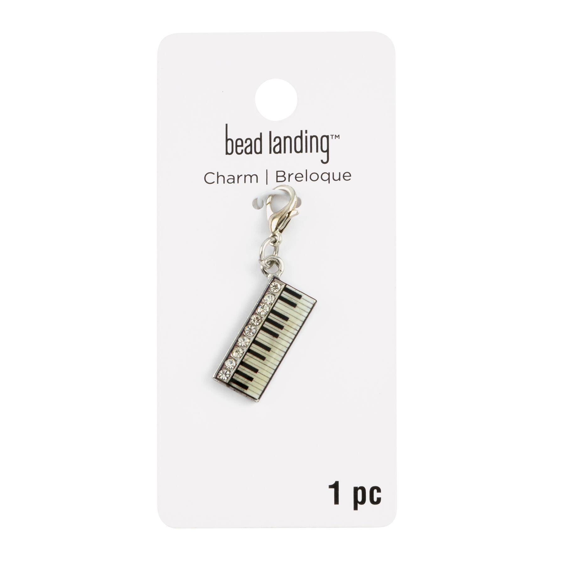 12 Pack: Keyboard Charm by Bead Landing™