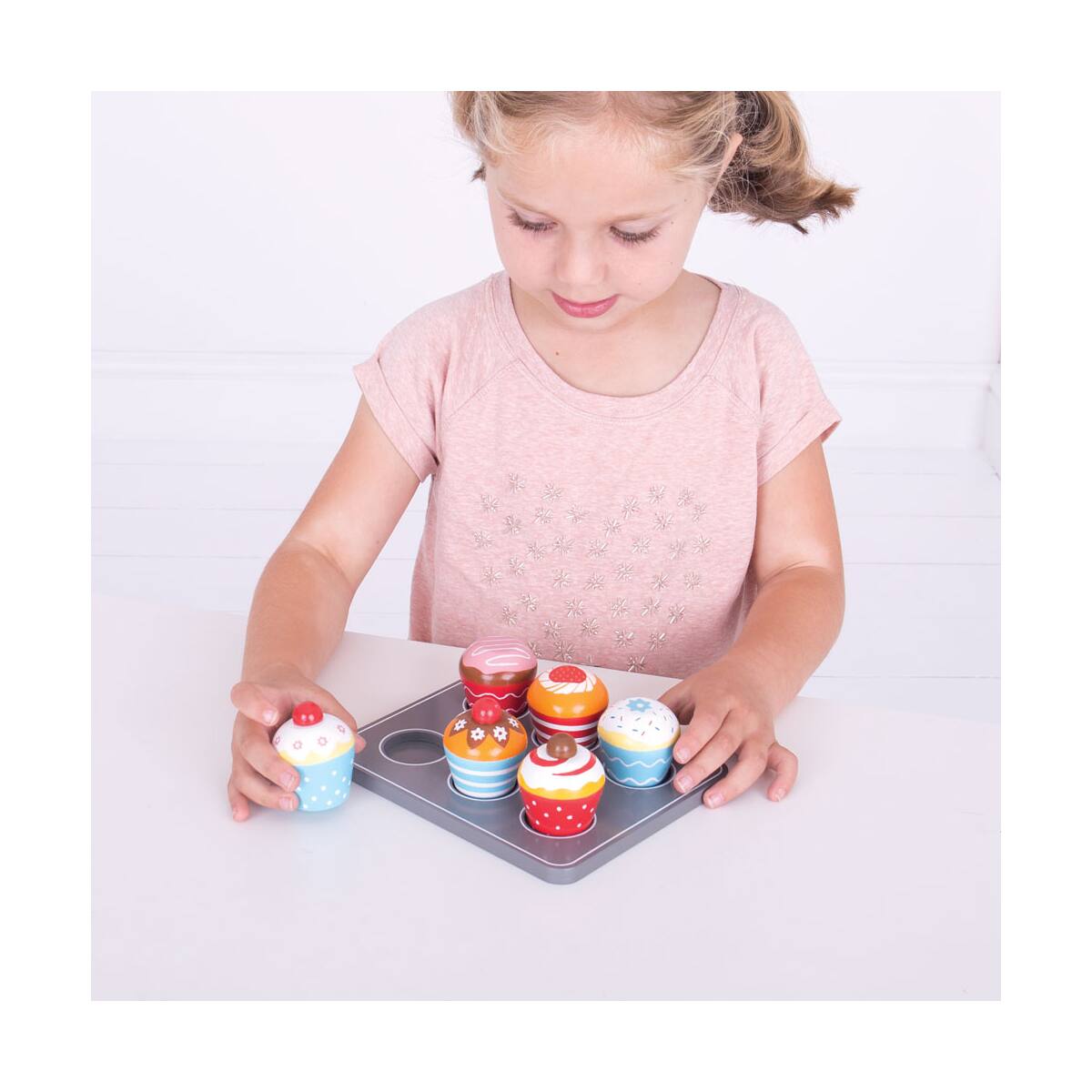 Wooden Muffin Tray