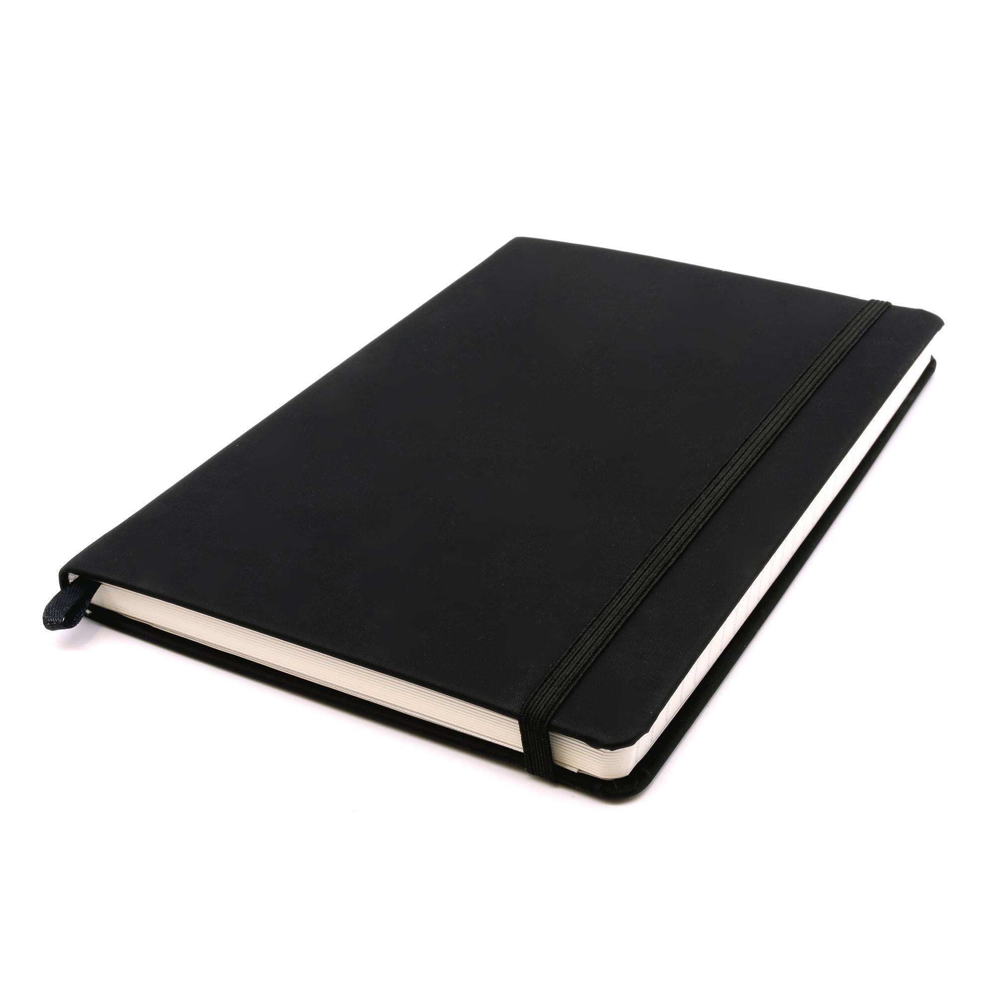Pukka Pads Black A5 Soft Cover College Ruled Books, 3ct.