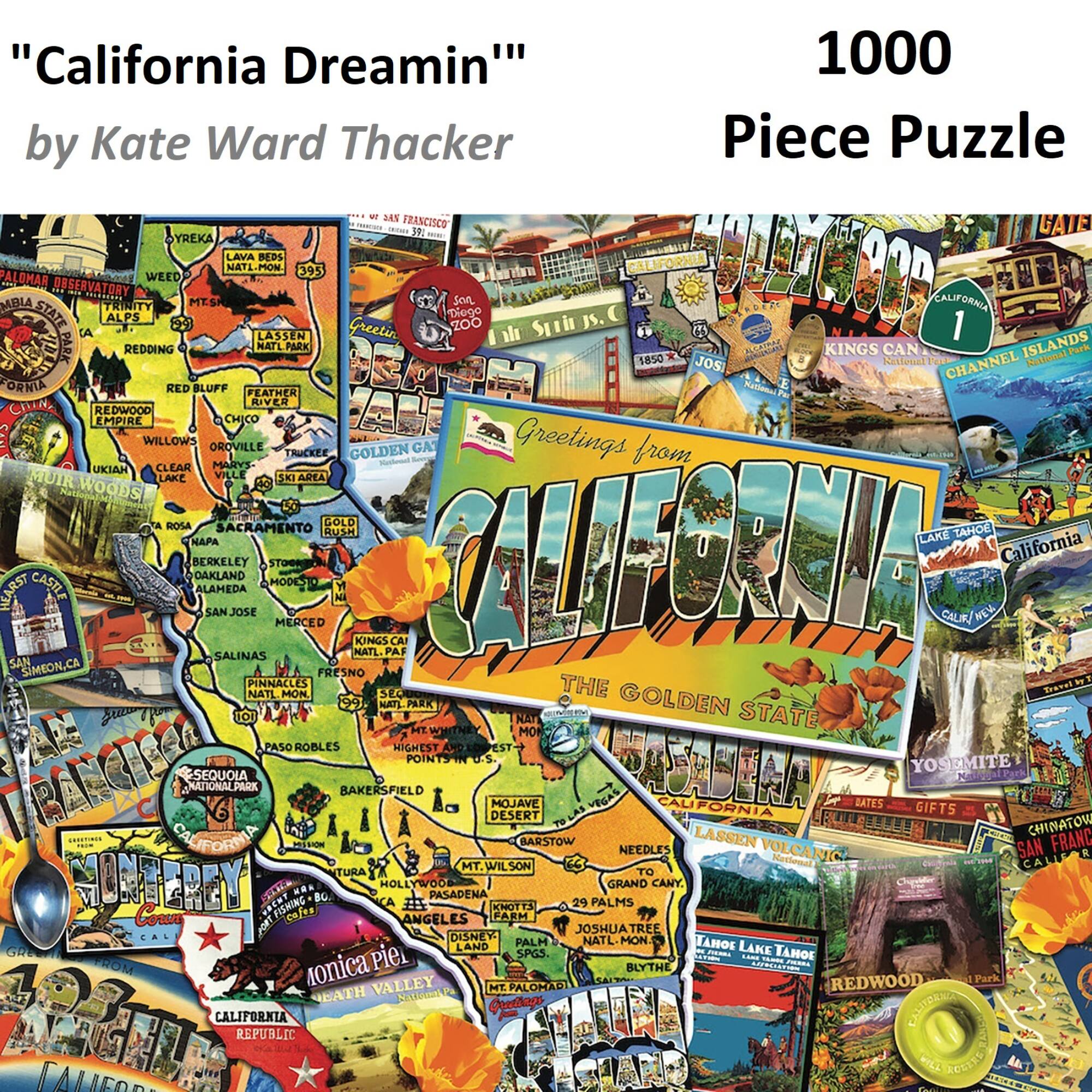 Hart Puzzles California Dreamin' 1000 Piece Puzzle
