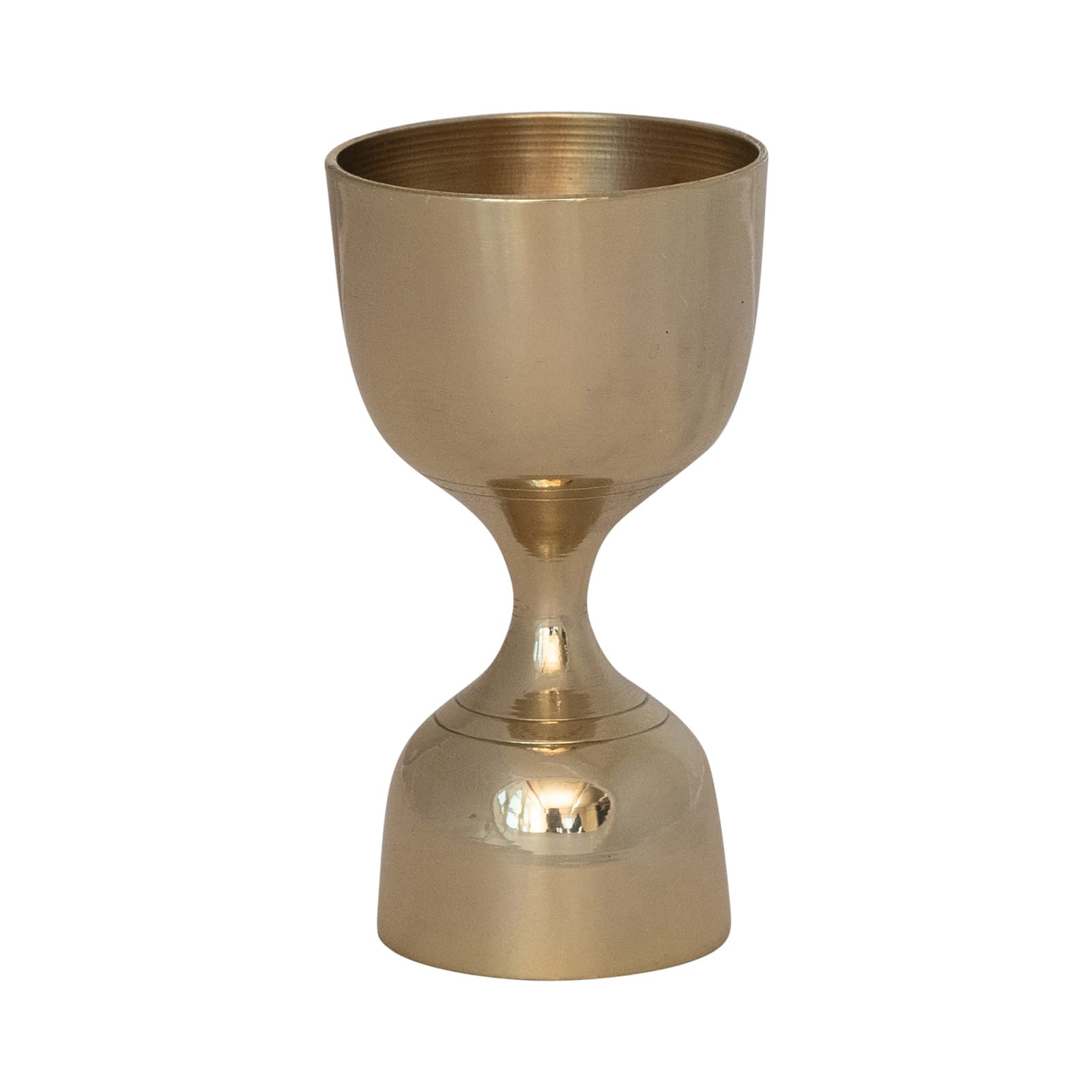 Hello Honey® 1oz. & 2oz. Brass Double-Sided Cocktail Jigger