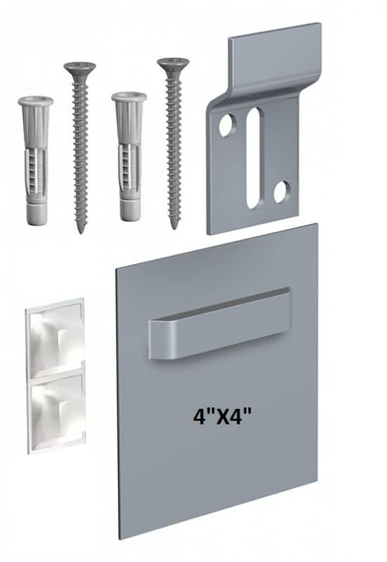 HangZ™ Self-Adhesive Plate Kit 13lb. Hanger