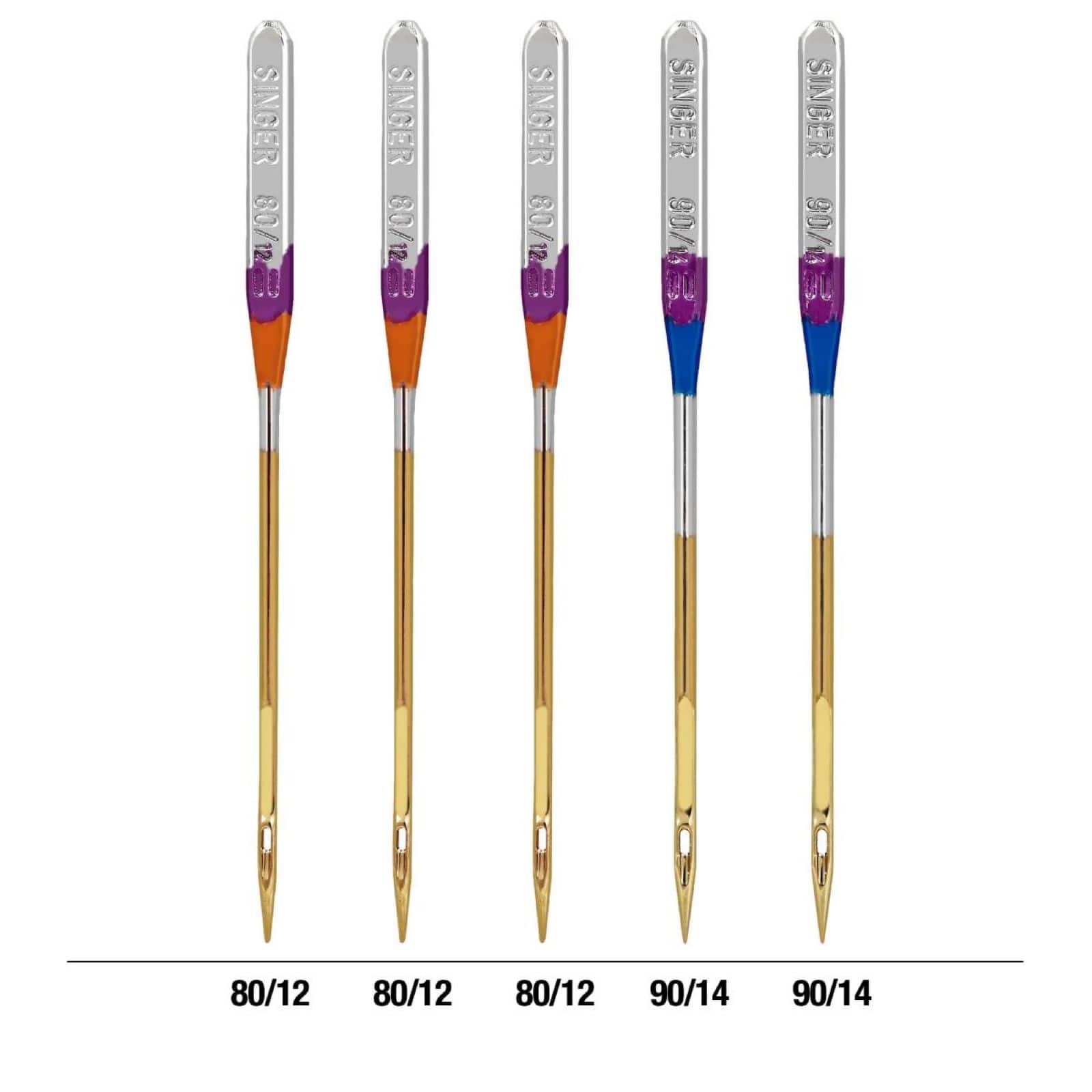 SINGER® Titanium & Standard Quilting Sewing Machine Needles, 45ct.