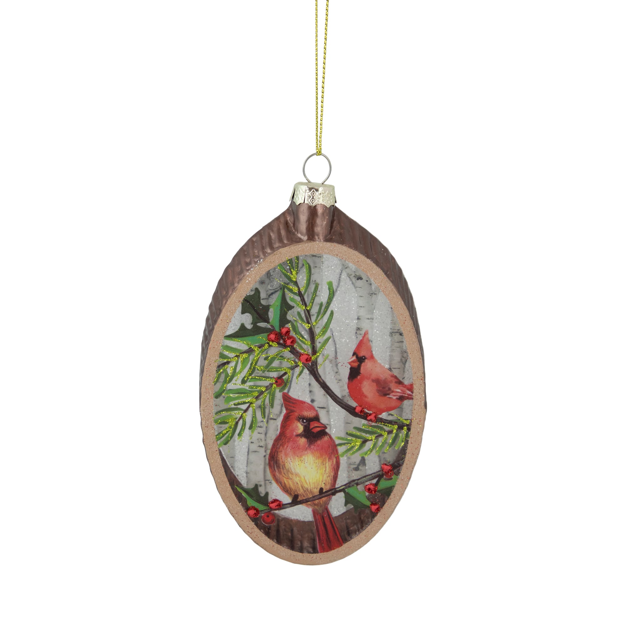 Glass Cardinal Plate Ornament By Northlight in Red | 6" | Michaels®
