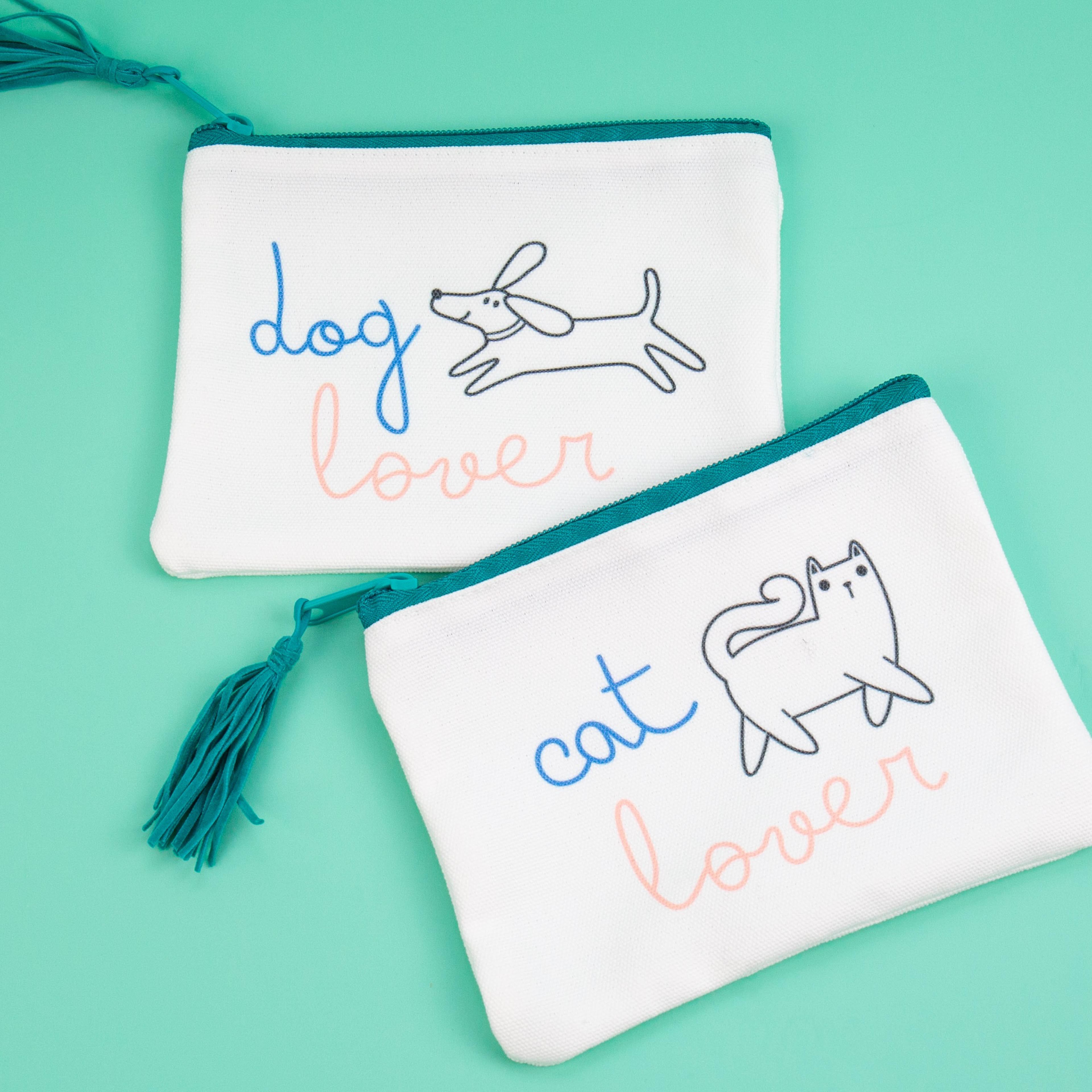 7" Cat Lover Pet Pouch
