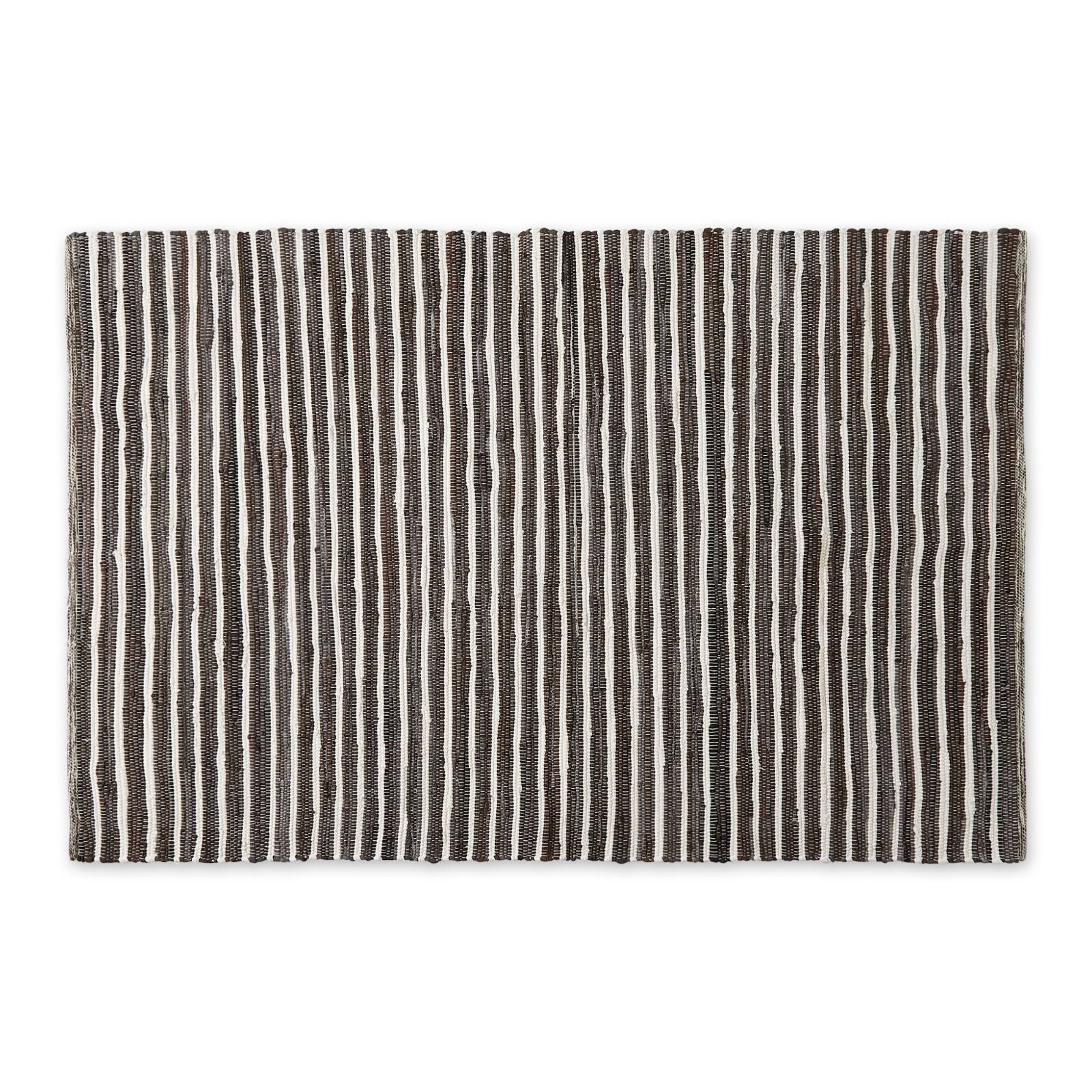 DII® Slim Stripe Cotton Chindi Rug