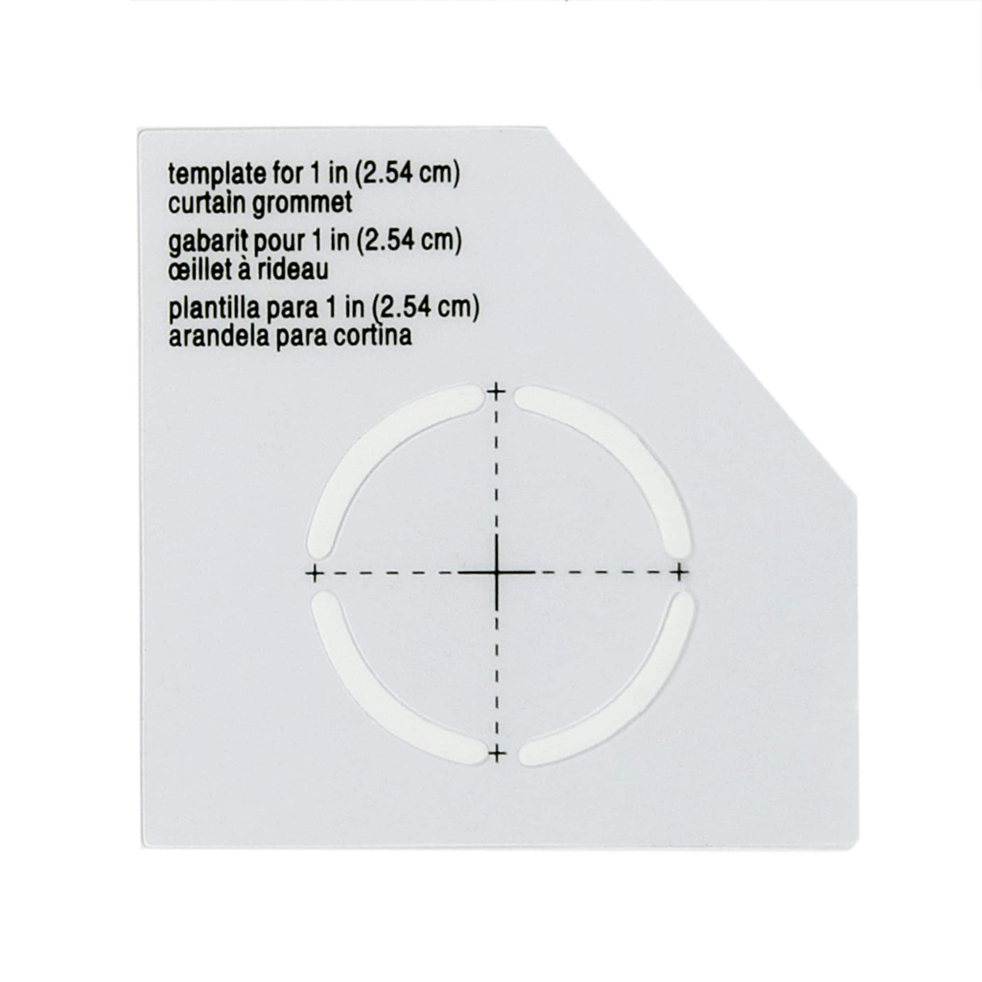 Dritz® Home Brushed Silver 1" Curtain Grommets, 8ct.