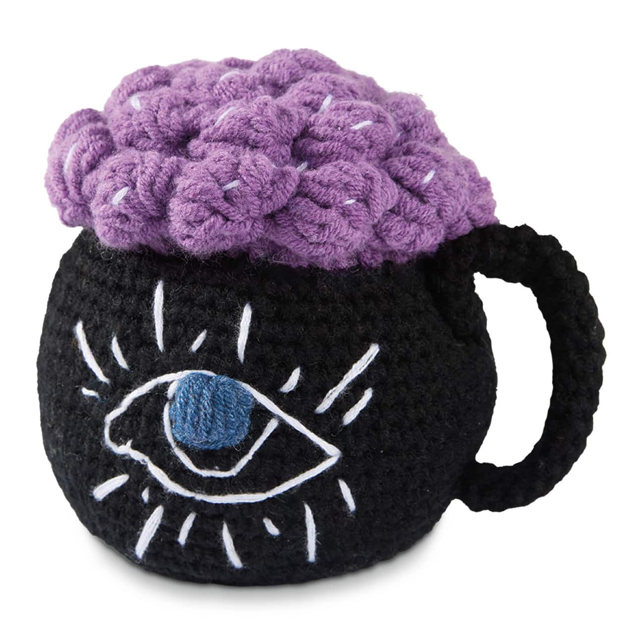 Morgana the Evil Eye Cauldron Mug Halloween Crochet Kit by Loops & Threads®