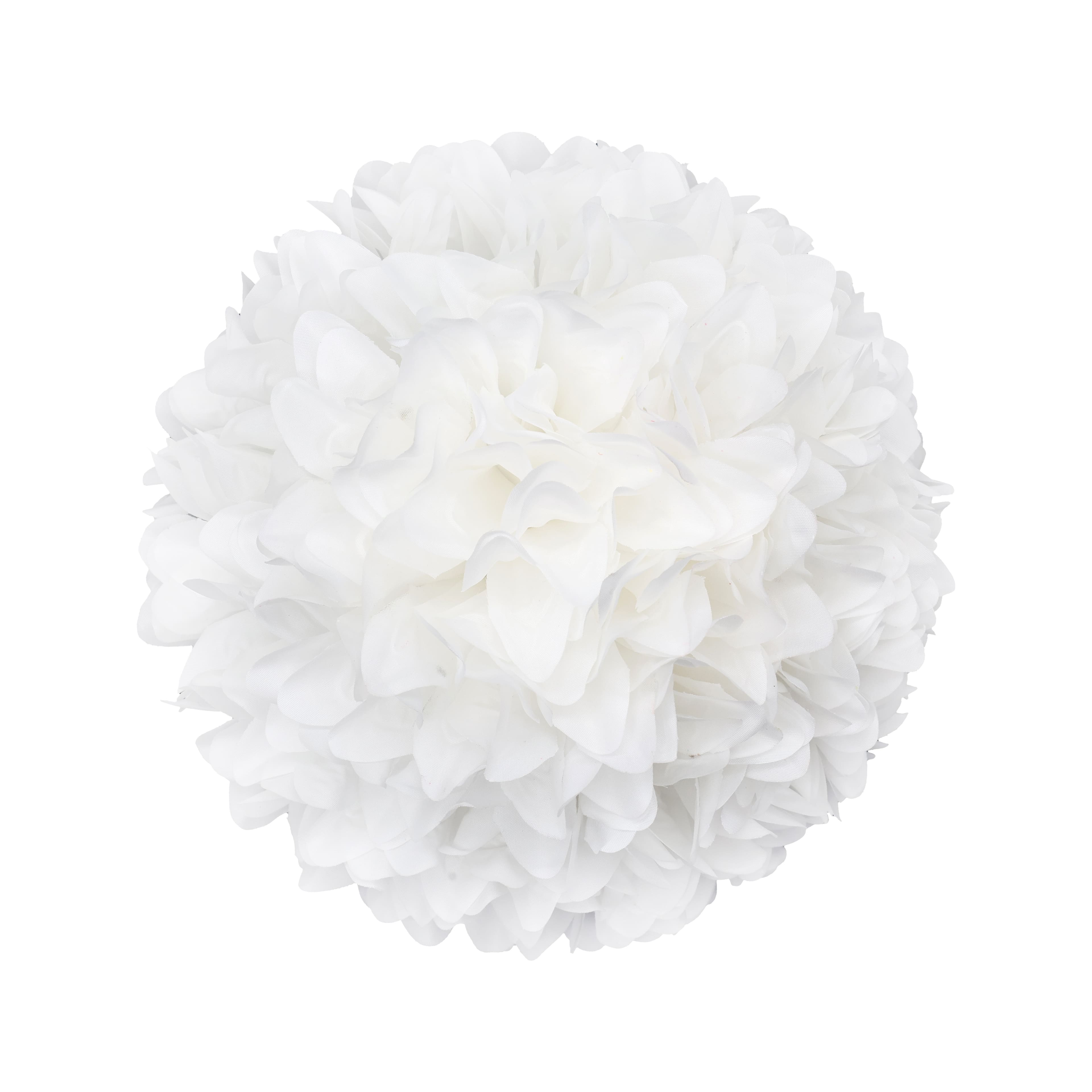 7.5" White Mum Flower by Celebrate It®