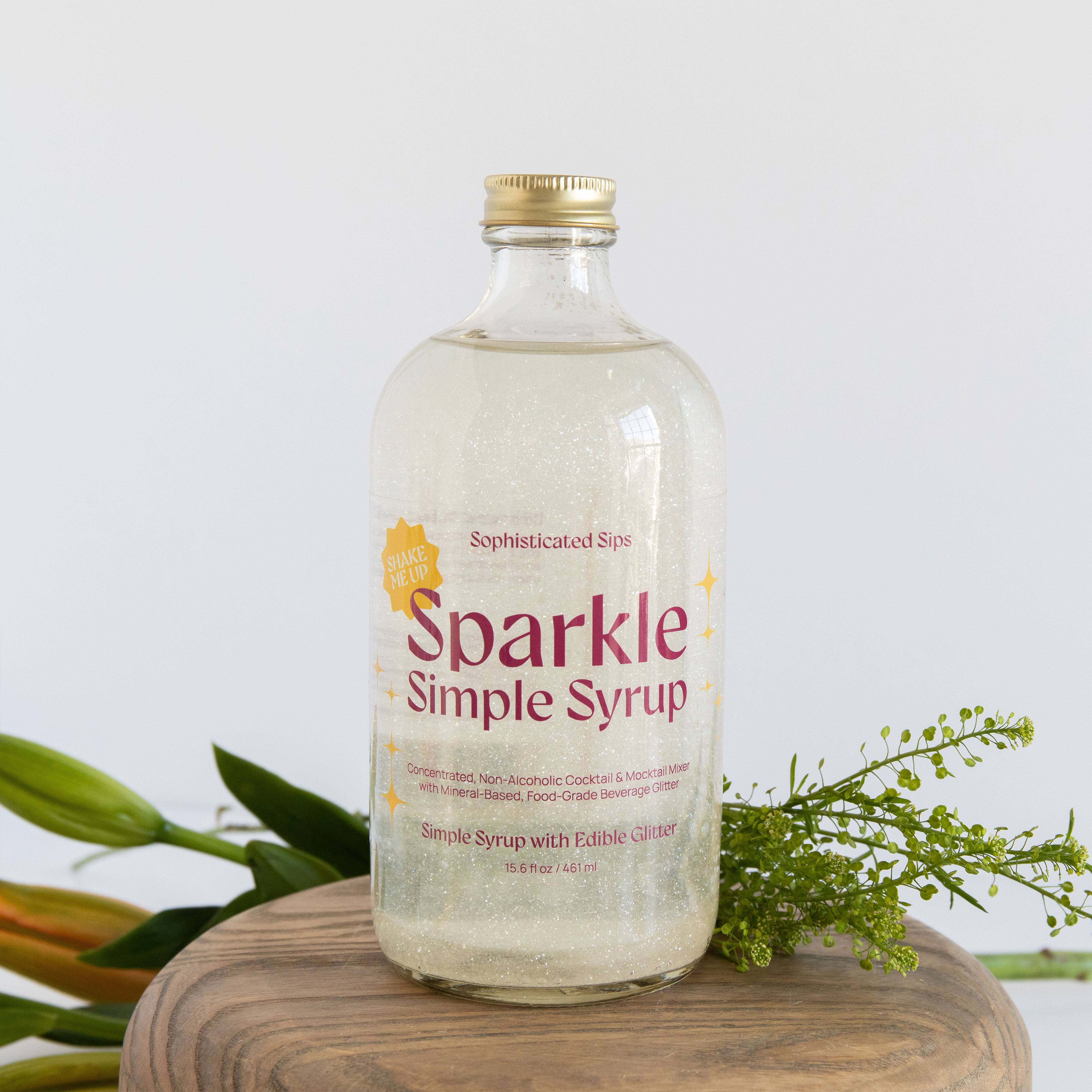 Sophisticated Sips Sparkle Simple Syrup