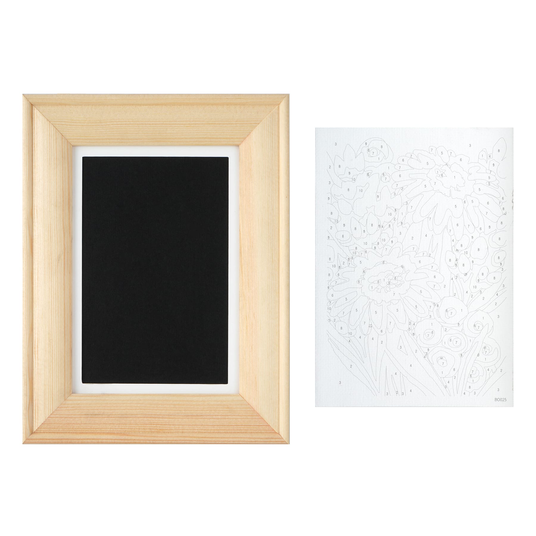 Bouquet Paint-by-Number Framed Mini Kit by Artist's Loft®