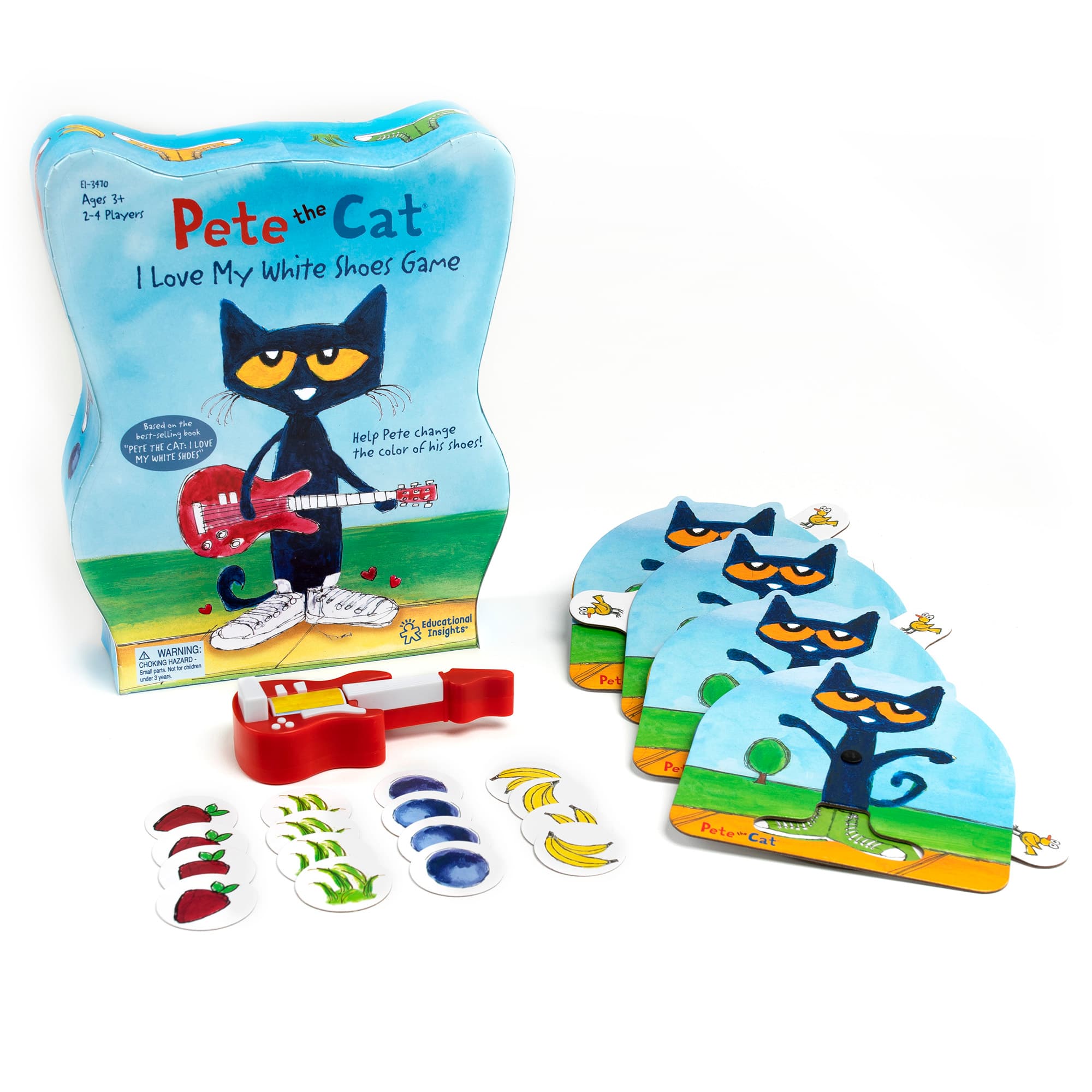 Educational Insights Pete the Cat I Love My White Shoes Game