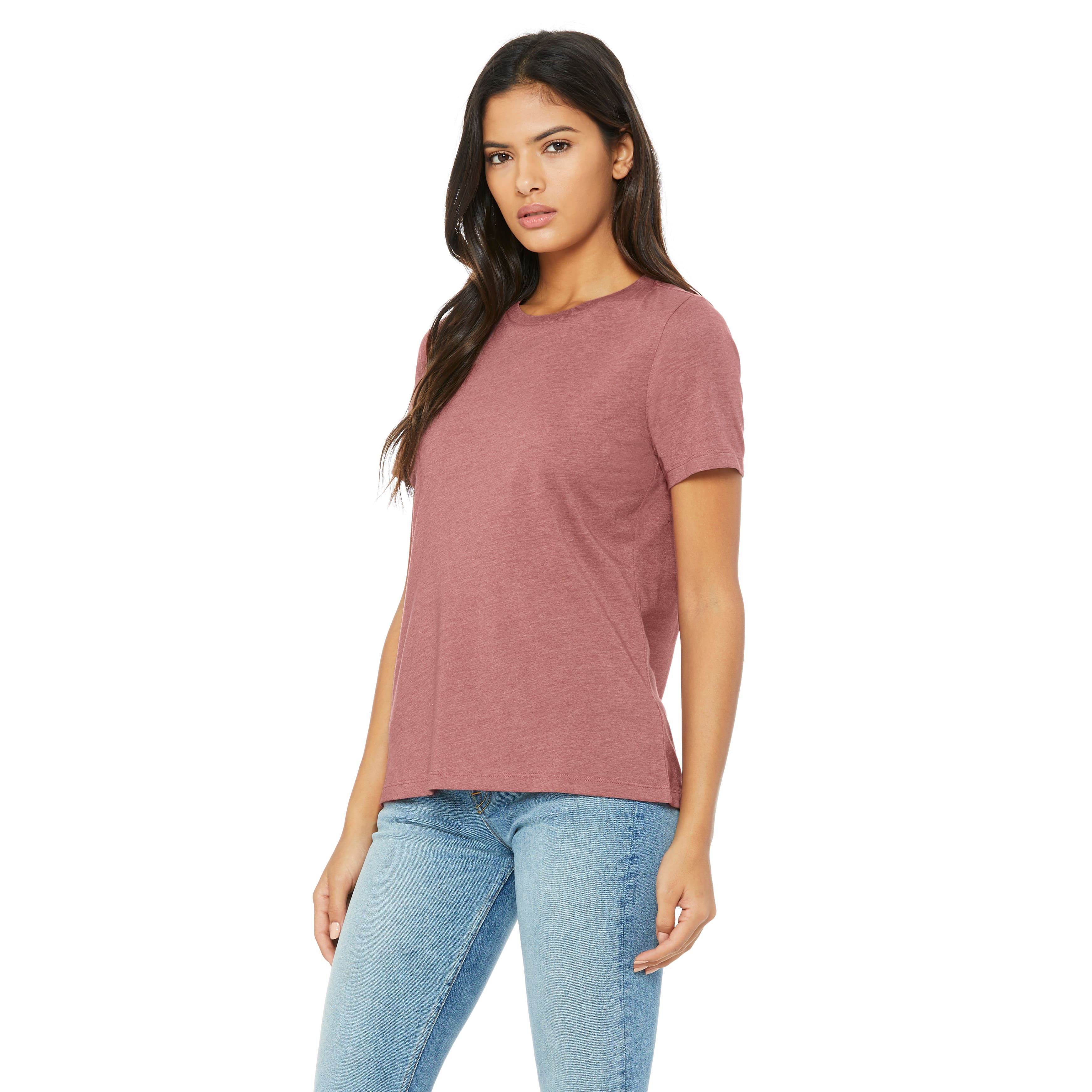 BELLA+CANVAS® Women's Relaxed Heather Short Sleeve T-Shirt
