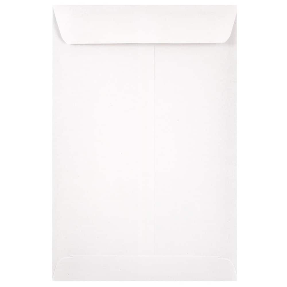JAM Paper 6" x 9" White Open End Catalog Commercial Envelopes