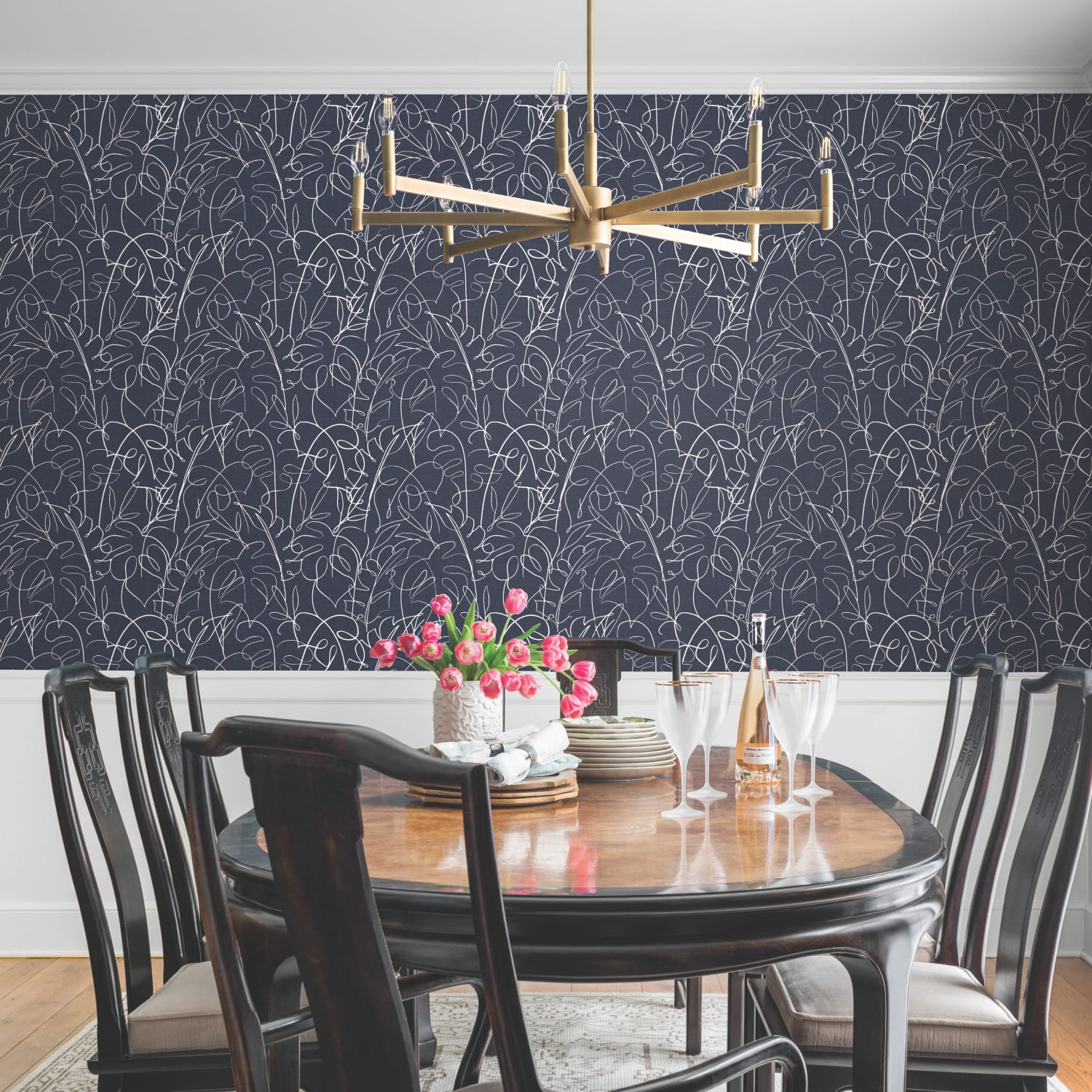 RoomMates Tamara Day Tropical Signature Peel & Stick Wallpaper