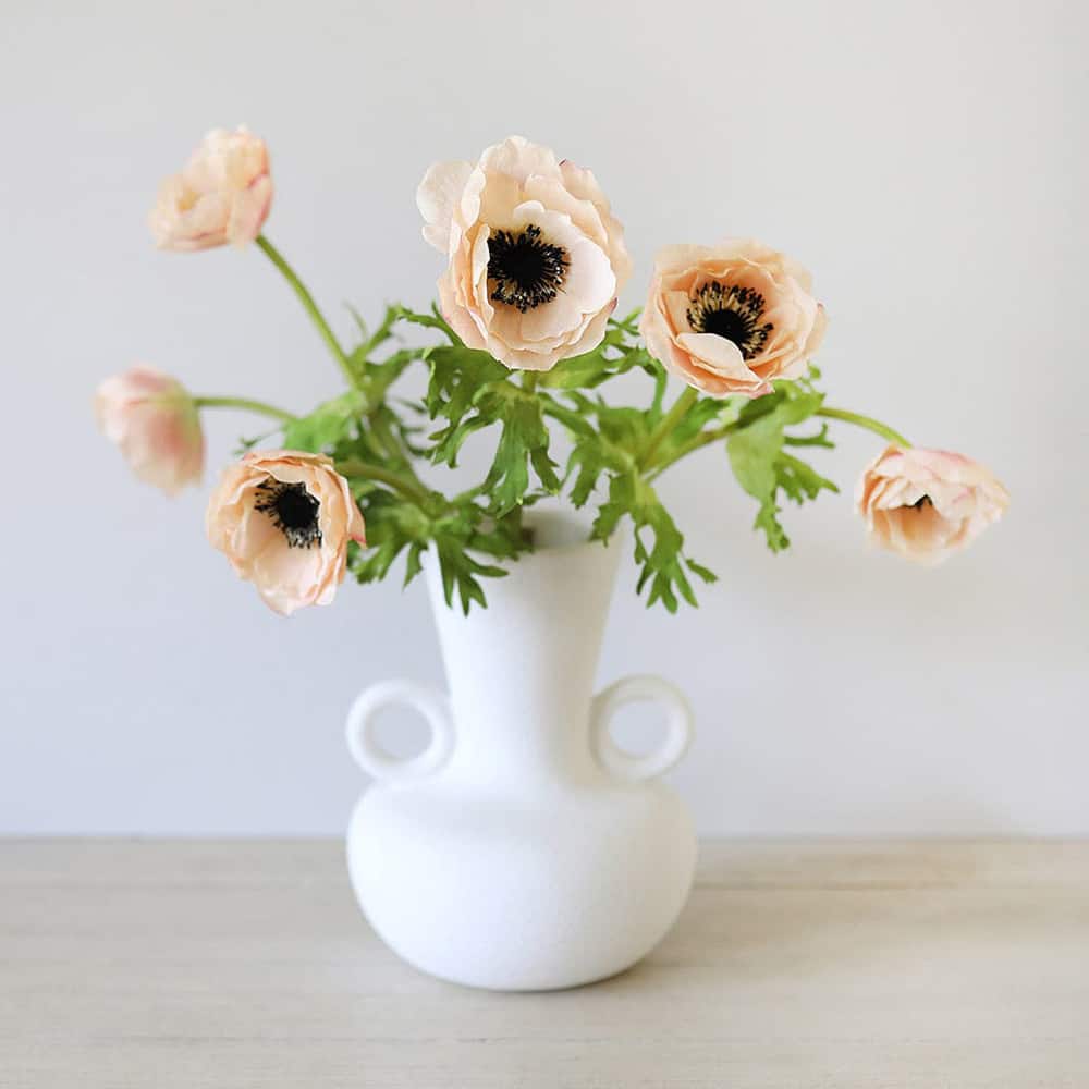Prestige Botanicals 17.5" Artificial Real Touch Anemone Stem
