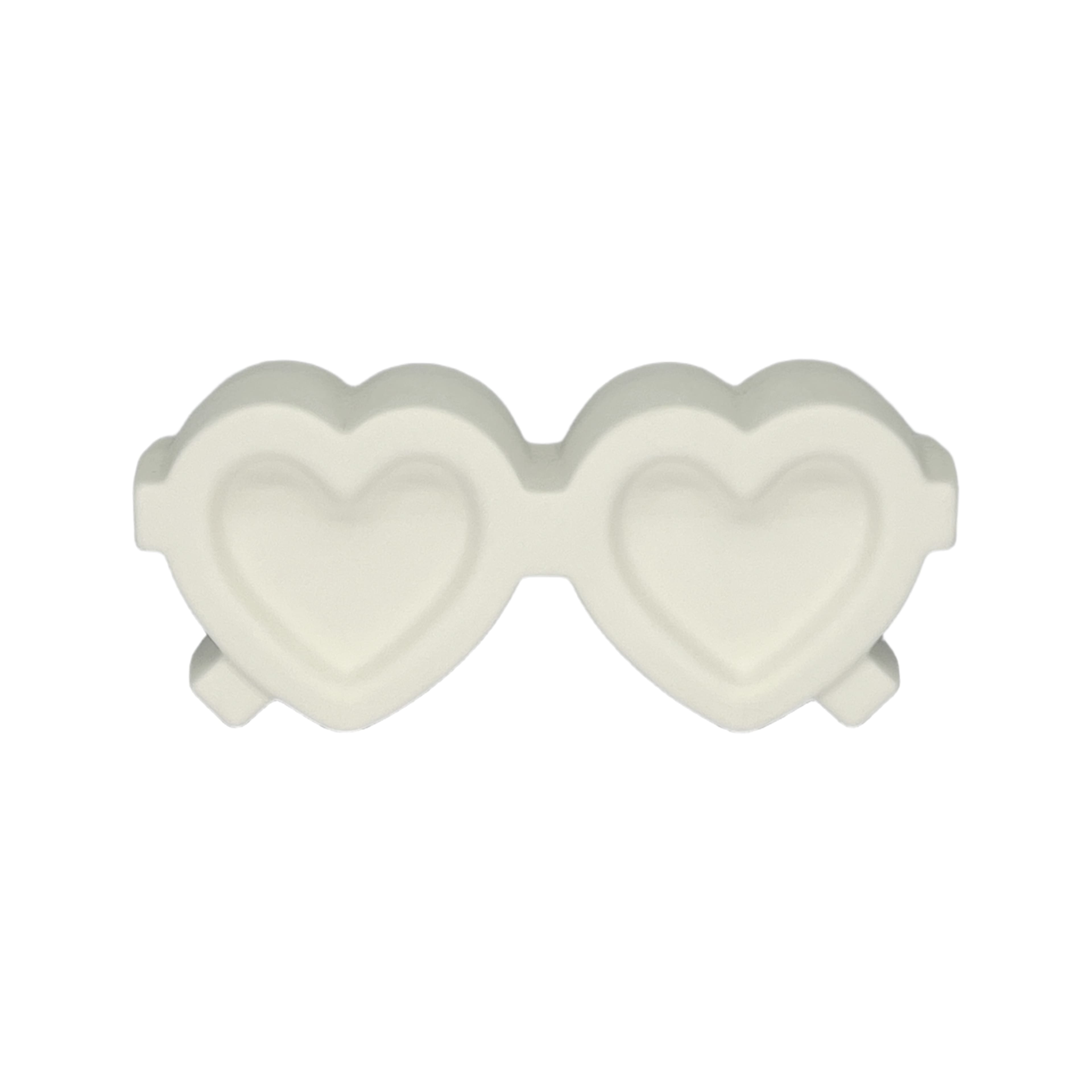 Jonathan Adler x Michaels 9" DIY Ceramic Heart Glasses Figurine