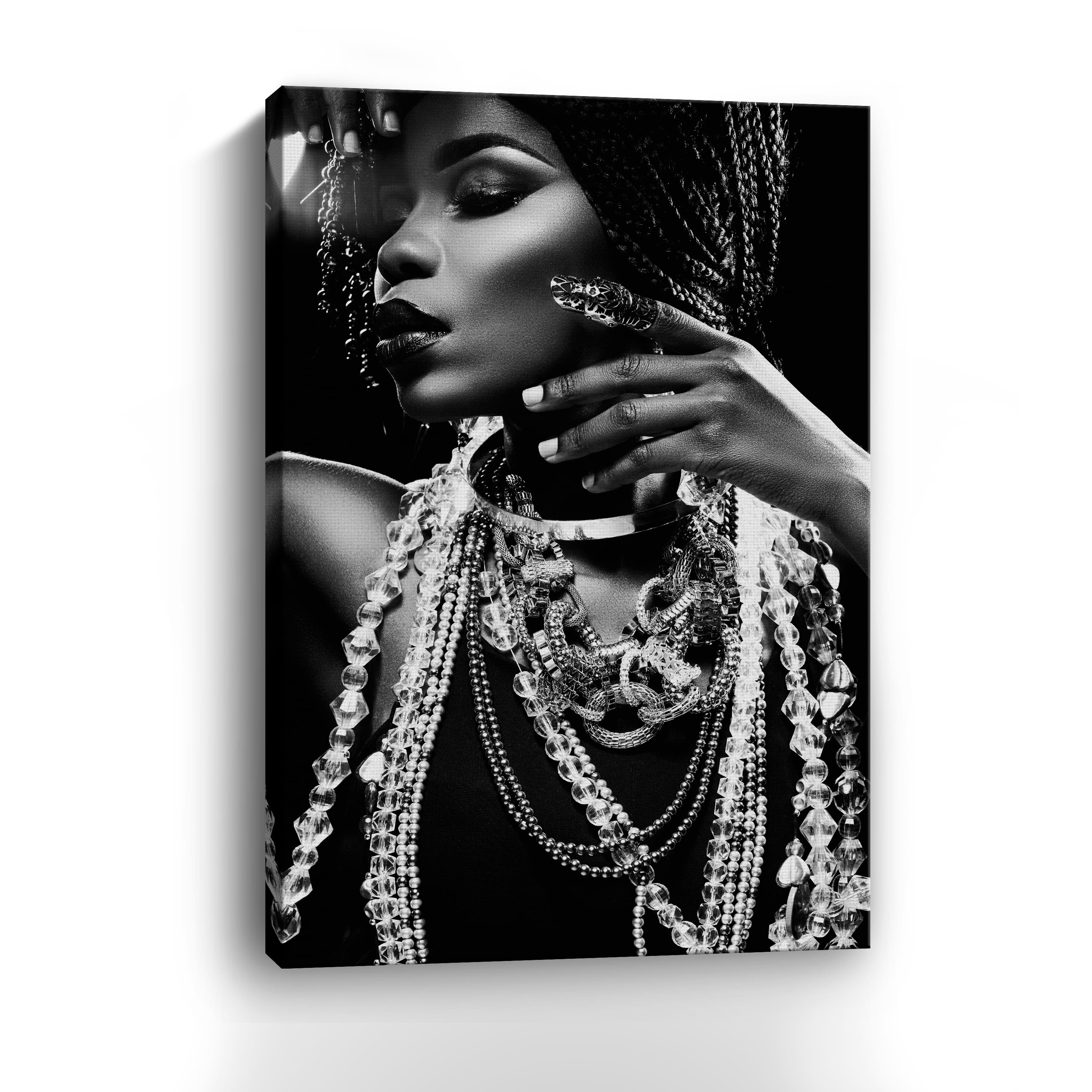 Glitter Canvas Giclee
