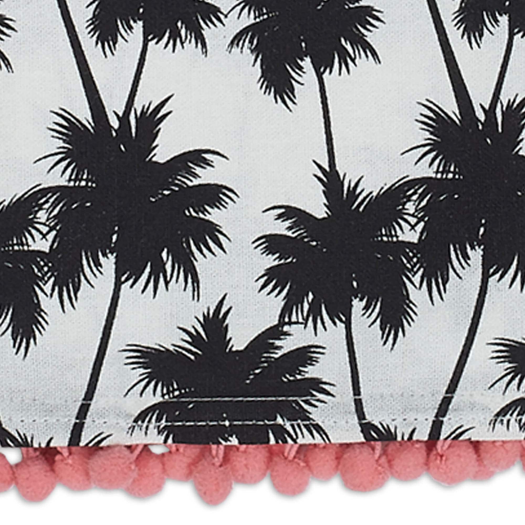 DII® Assorted Pineapples and Palms Embellished Dishtowel (Set of 3)
