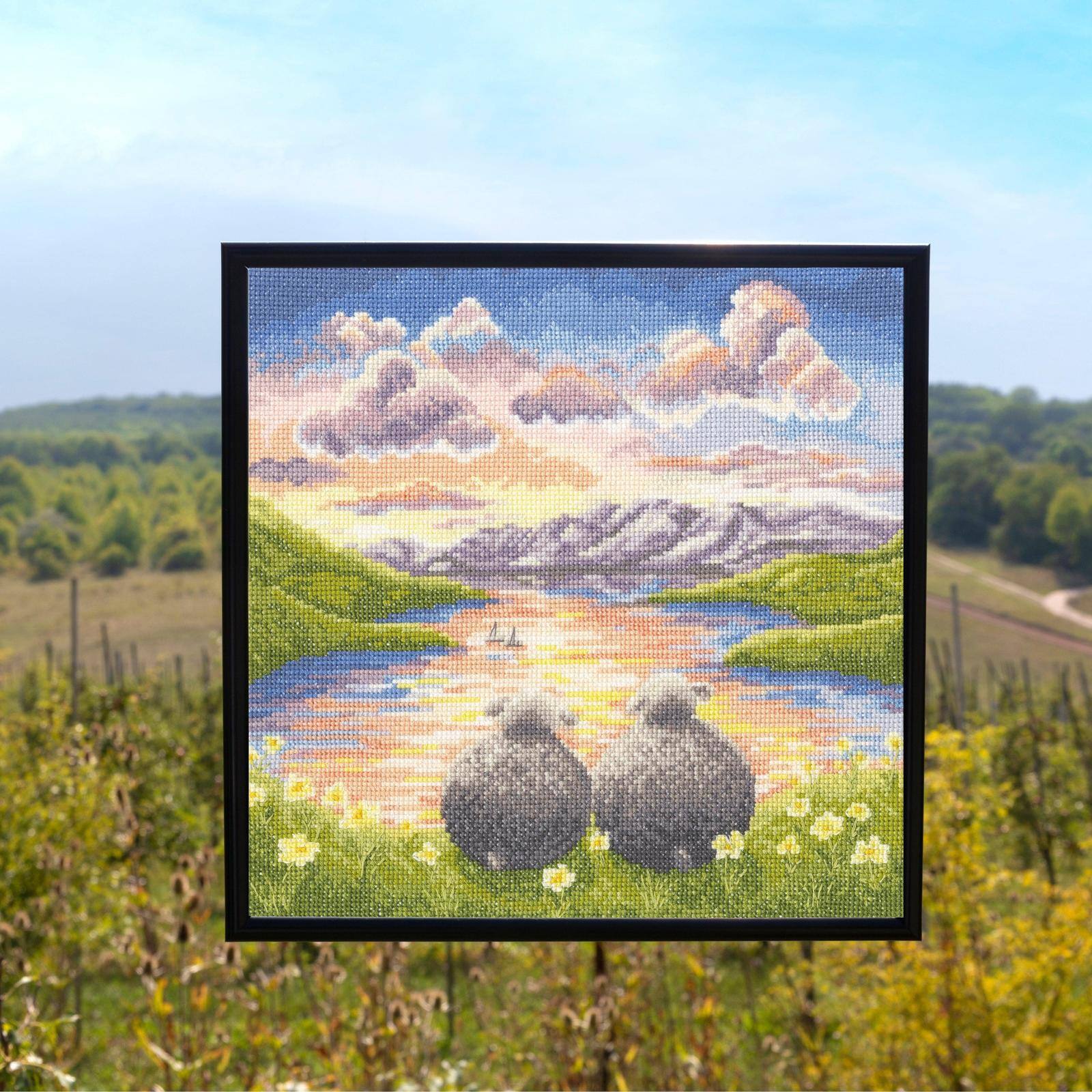 Bothy Threads Love and Light Counted Cross Stitch Kit