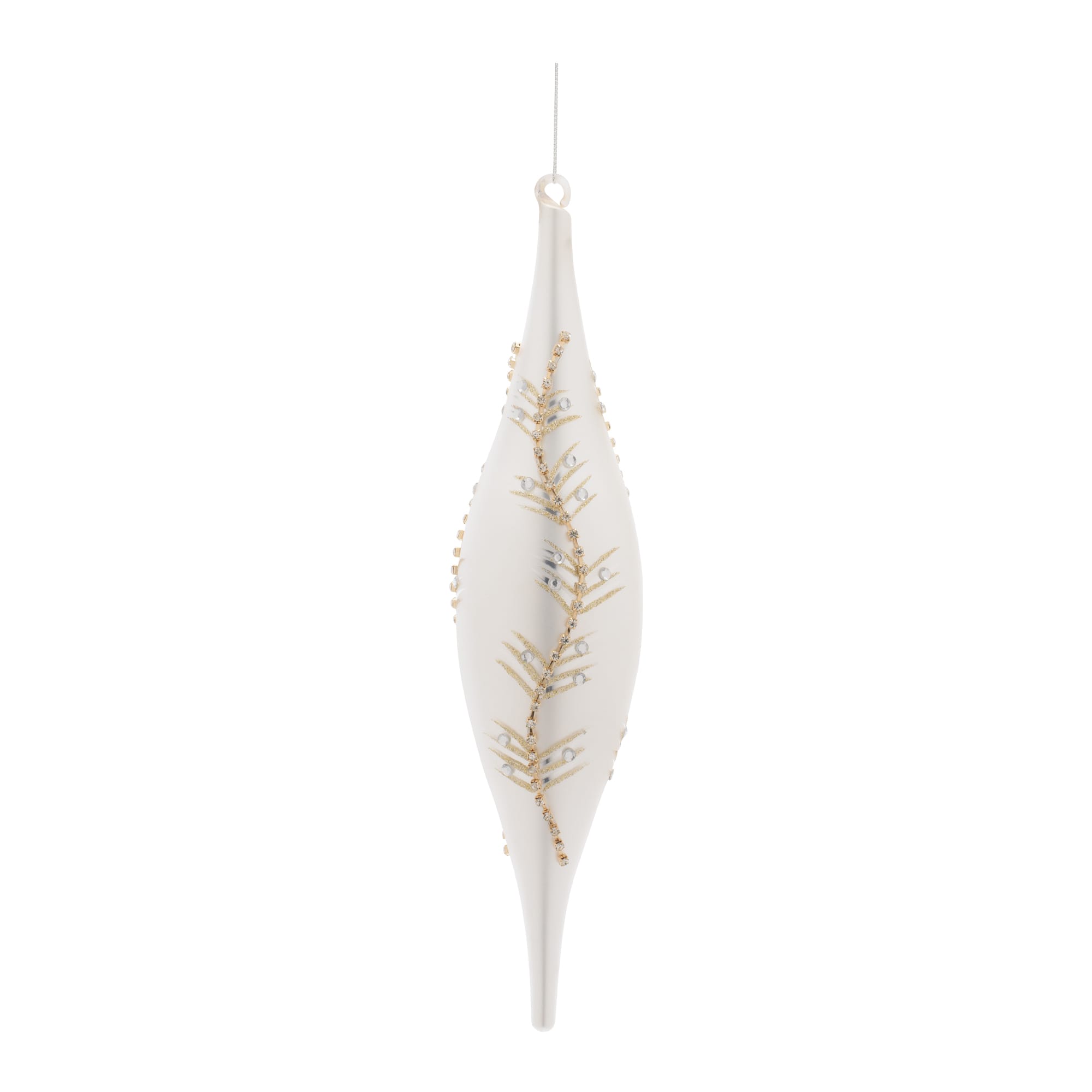 Melrose 12.75" Large Glass Ornaments, 6ct.