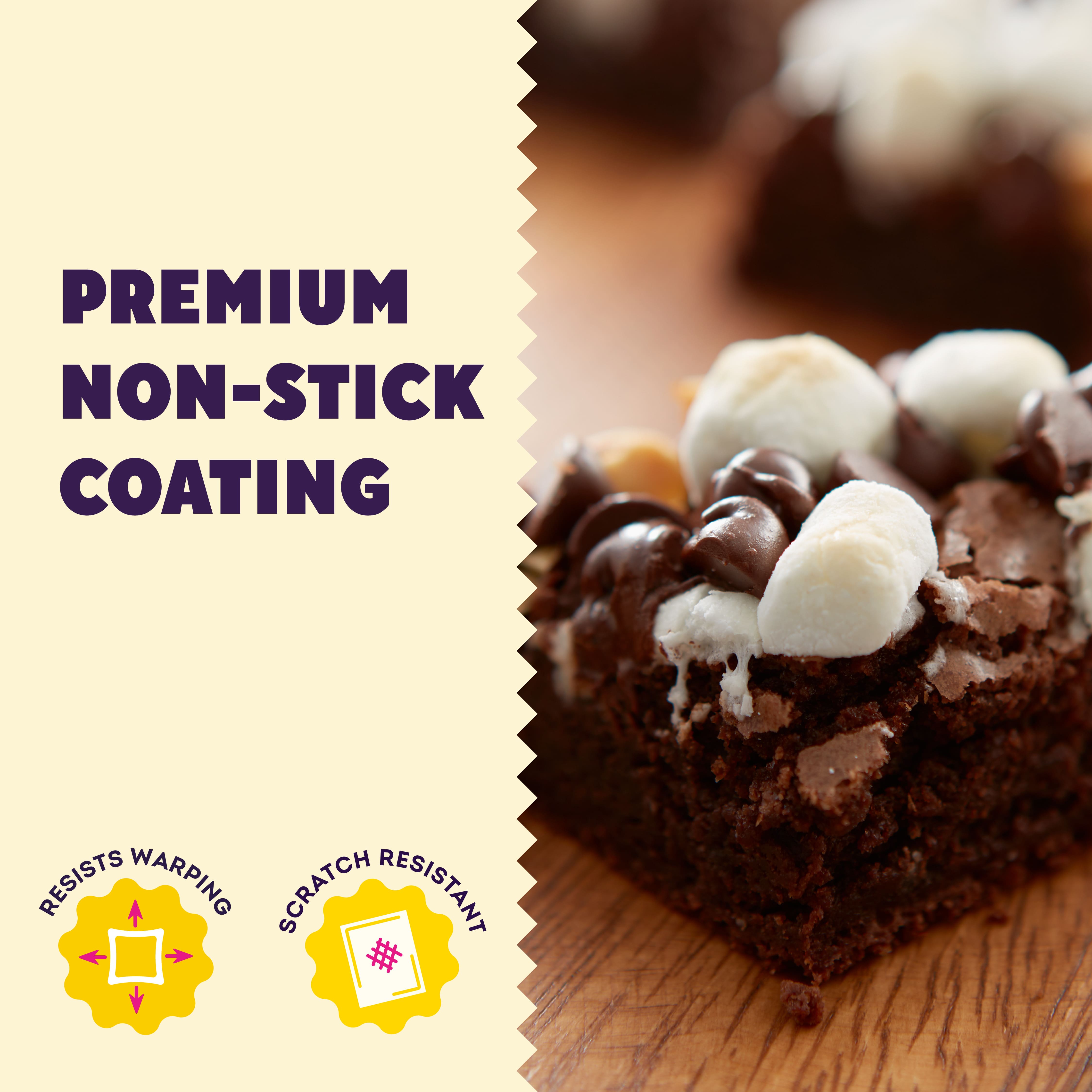 Wilton® Gold Non-Stick Bakeware 8" Square Cake Pan
