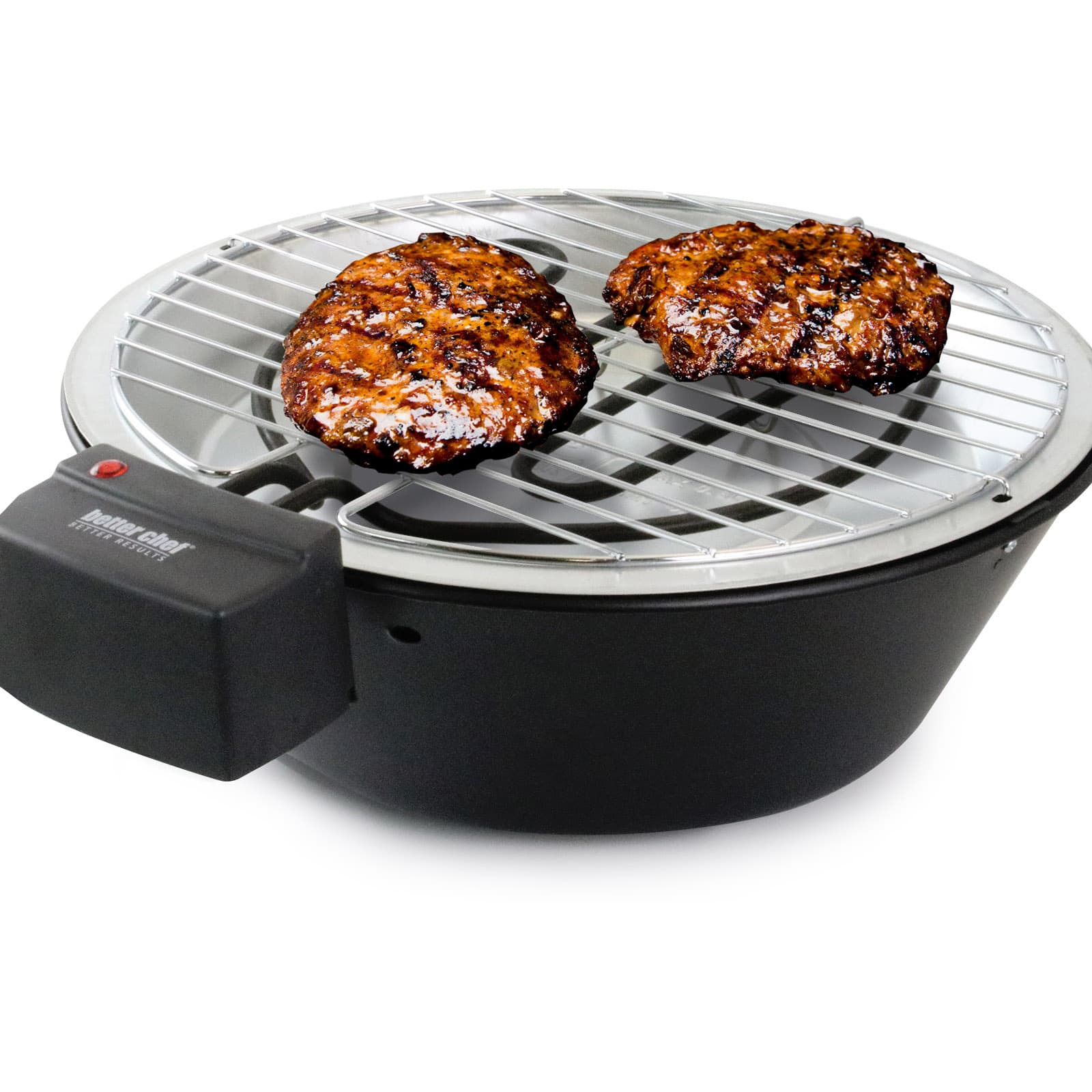 Better Chef 14" Indoor Outdoor Tabletop Electric Barbecue Grill