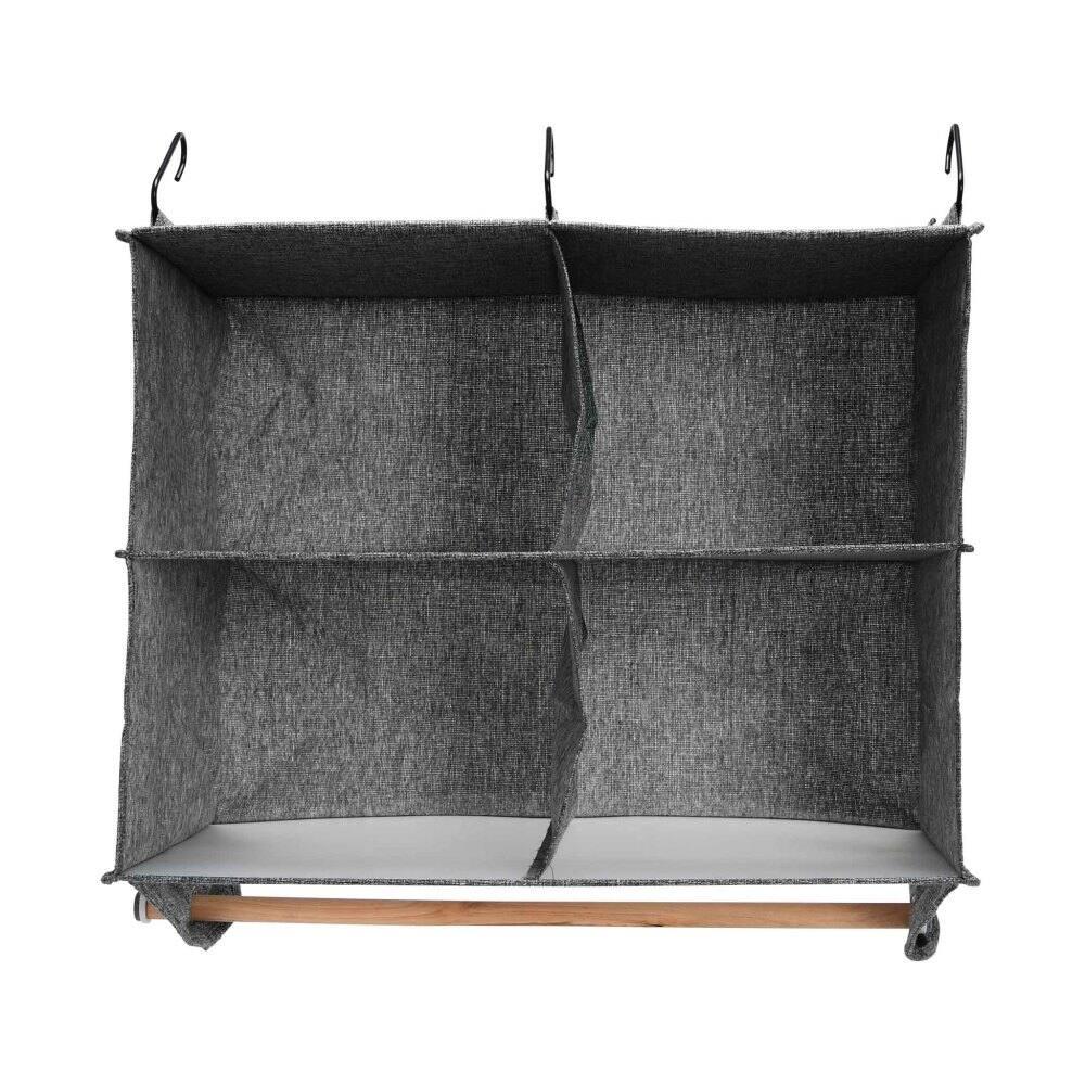 Household Essentials 19" 4-Pocket Wide Organizer