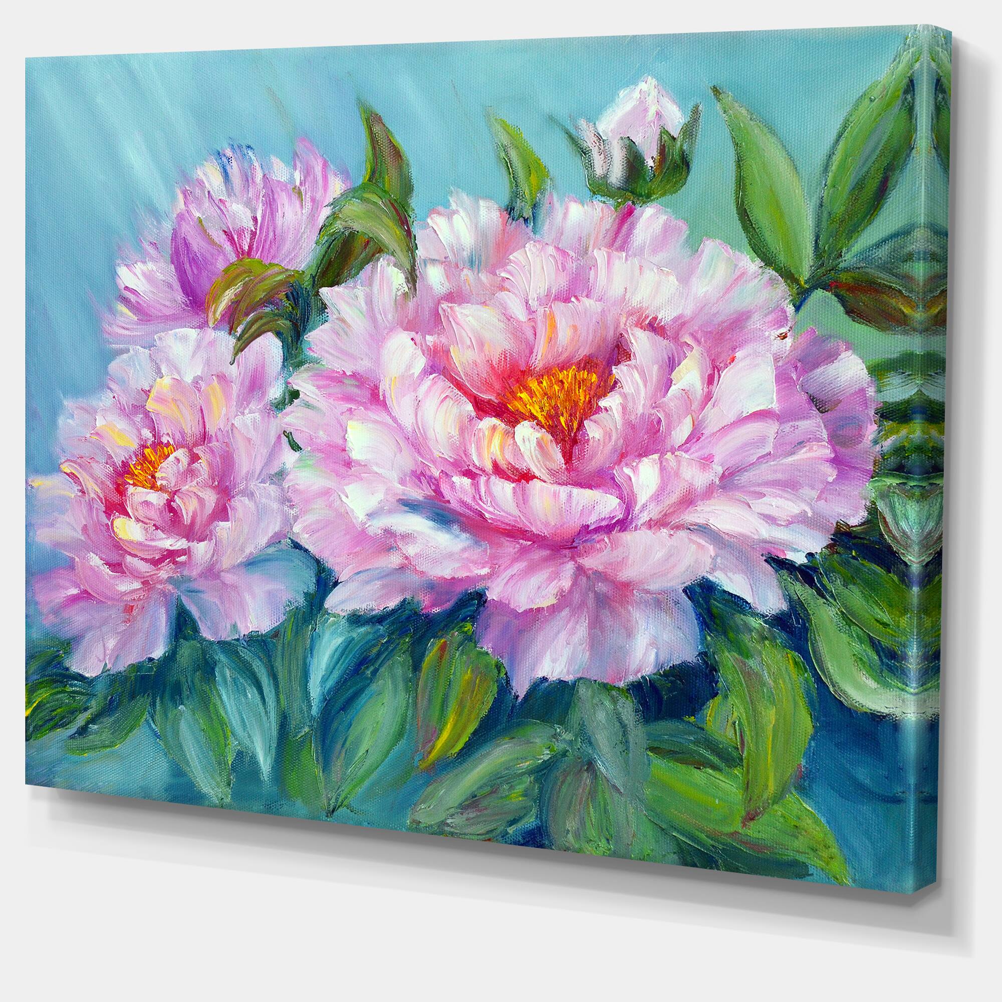 Designart - Pink Peonies