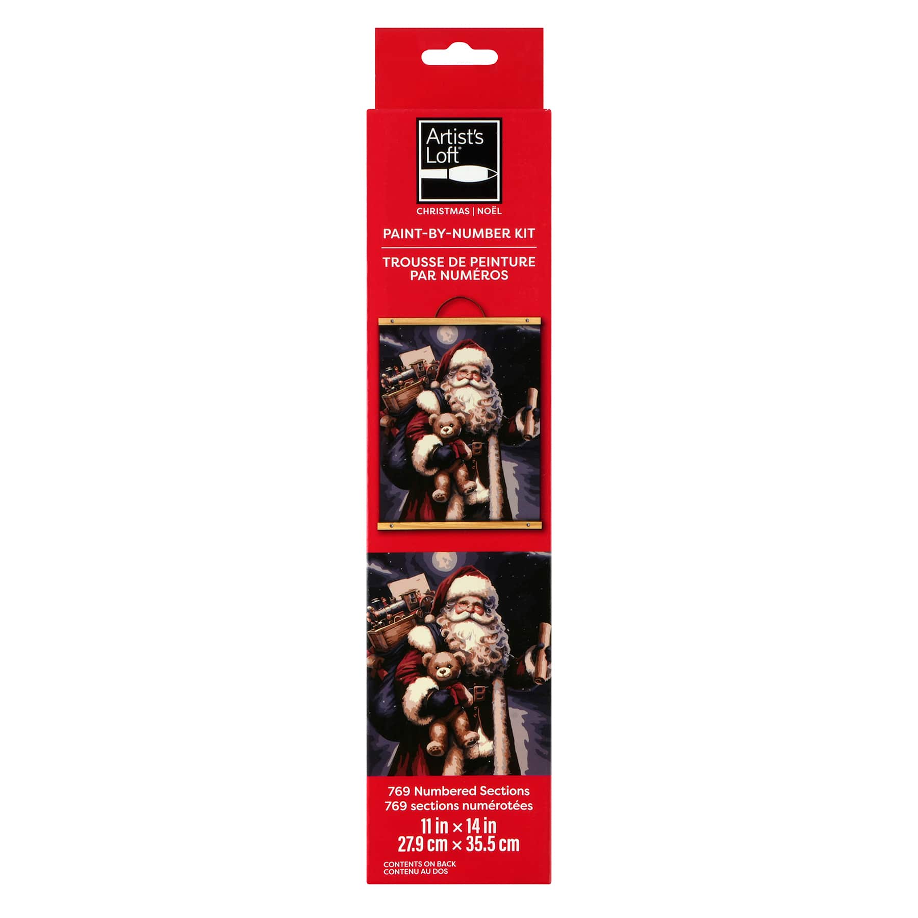 11" x 14" Santa Paint-by-Number Kit by Artist's Loft®