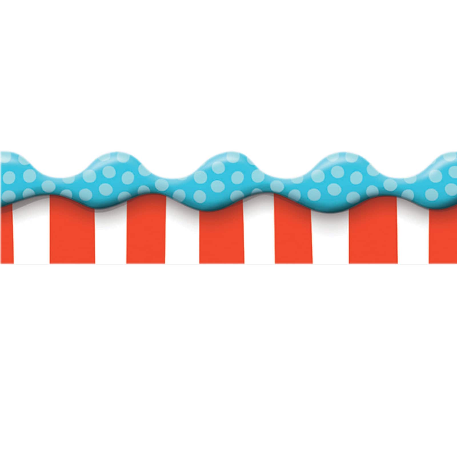 Eureka Deco Trim® Dr. Seuss™ Dimensional Look Extra Wide Die Cut Border, 111ft.