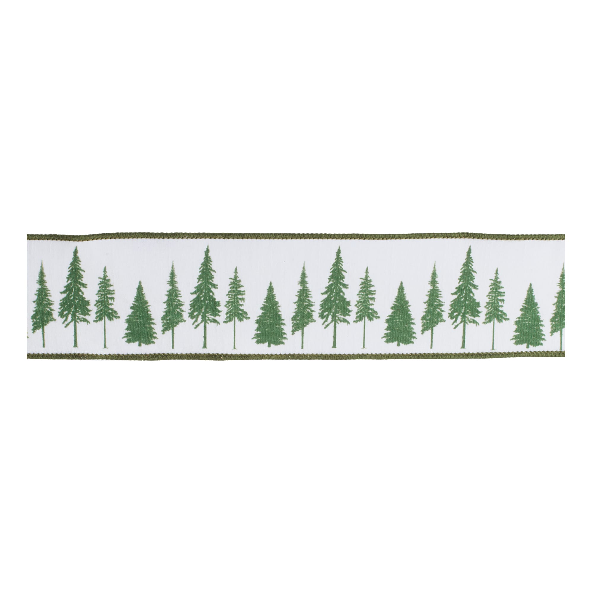Melrose 3" x 5yd. Pine Tree Wired Ribbons, 2ct.