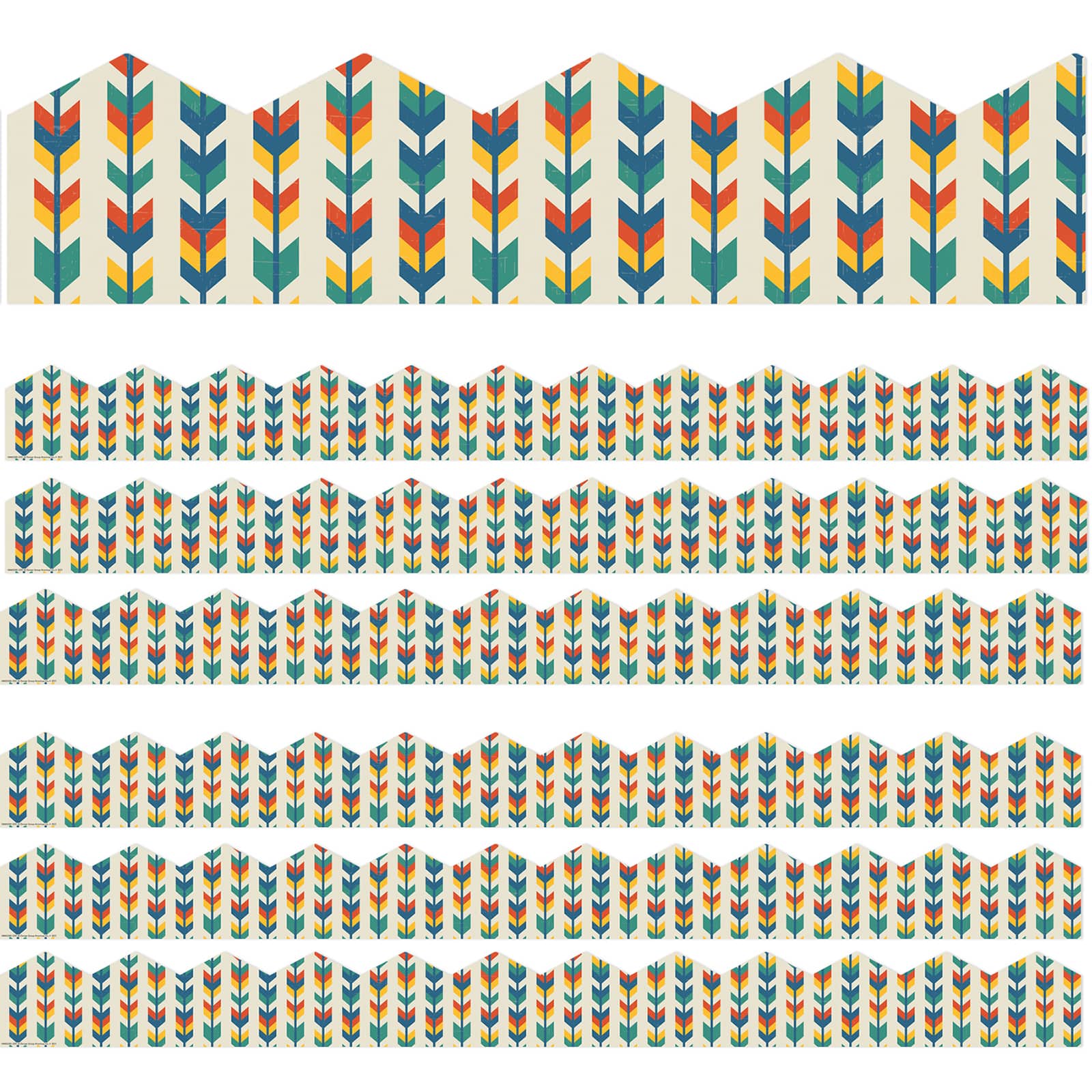 Eureka Adventurer Arrows Extra Wide Deco Trim® Set