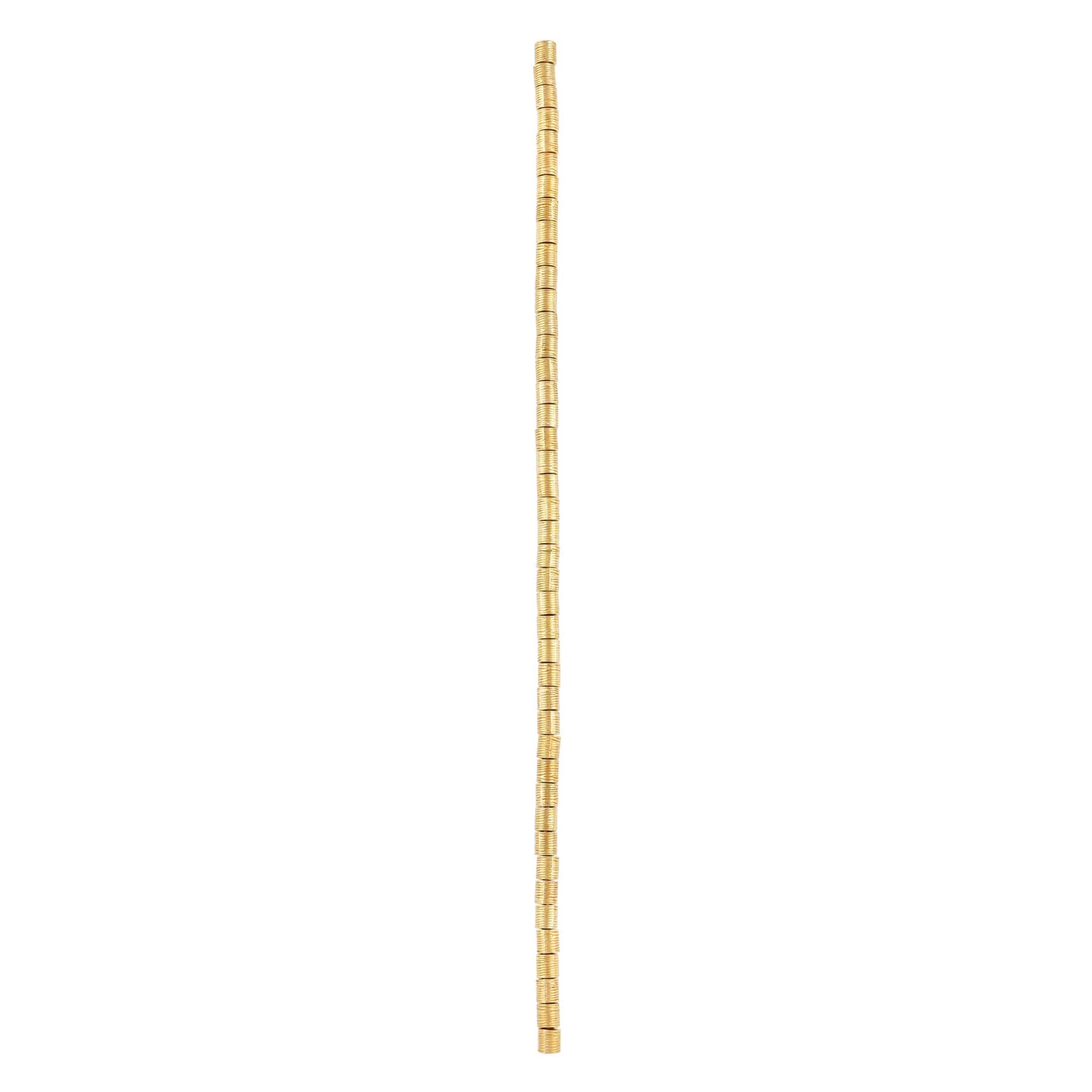 12 Pack: Metal Tube Beads, 6mm by Bead Landing™