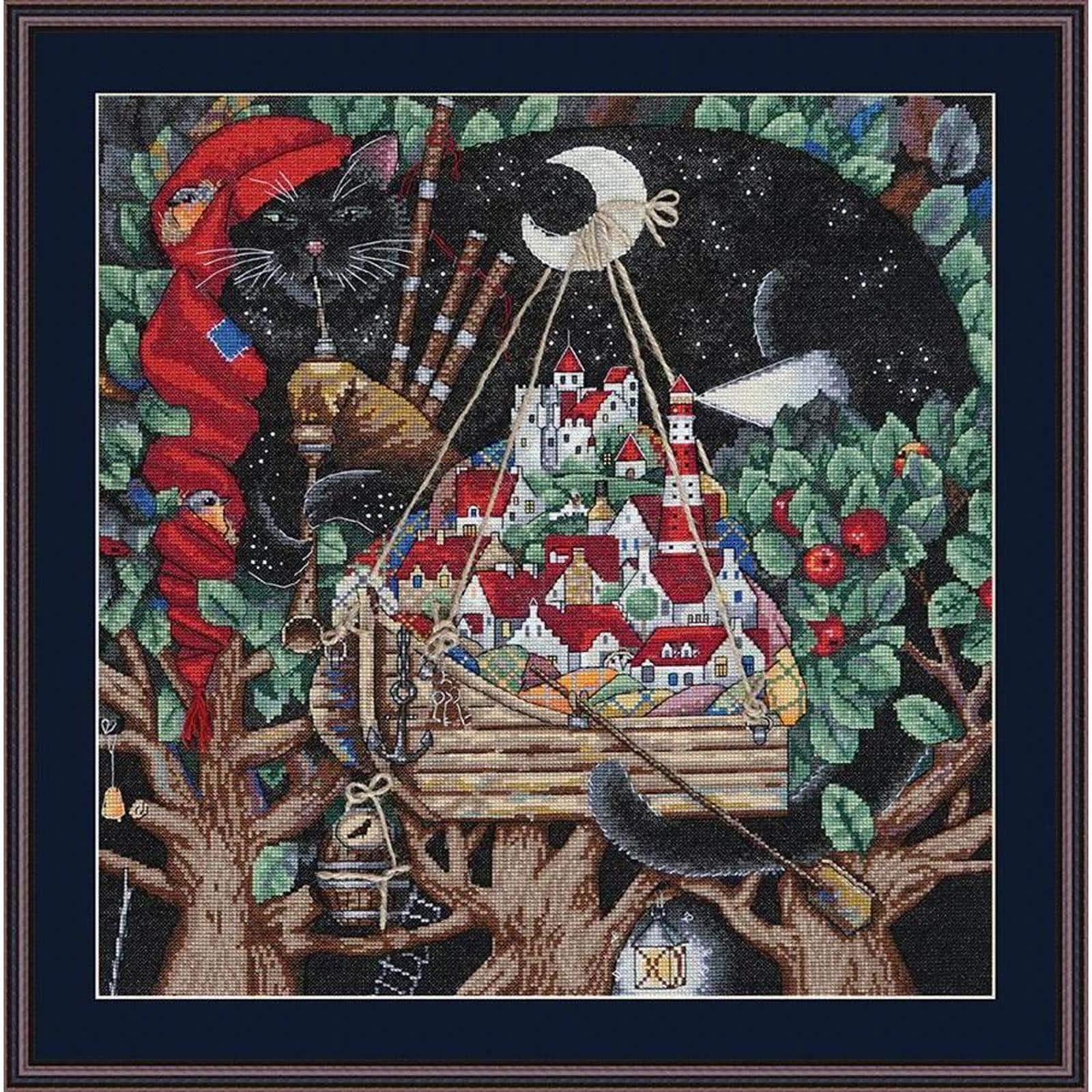 Merejka® The Old Melody Counted Cross Stitch Kit