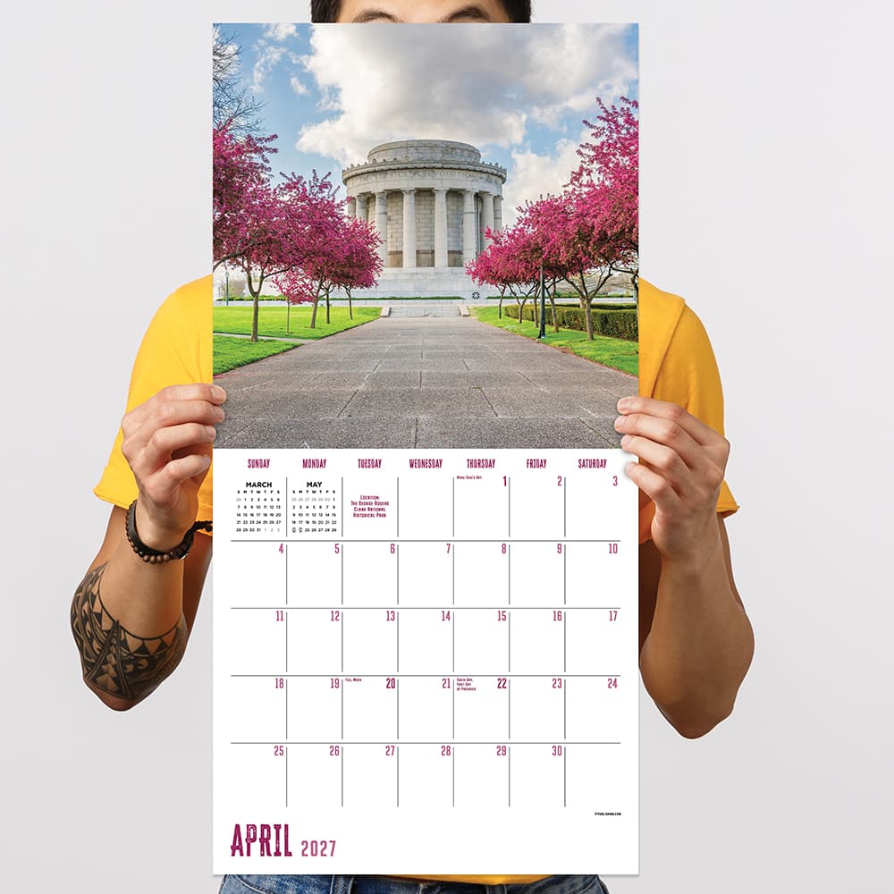 2027 Indiana Wall Calendar