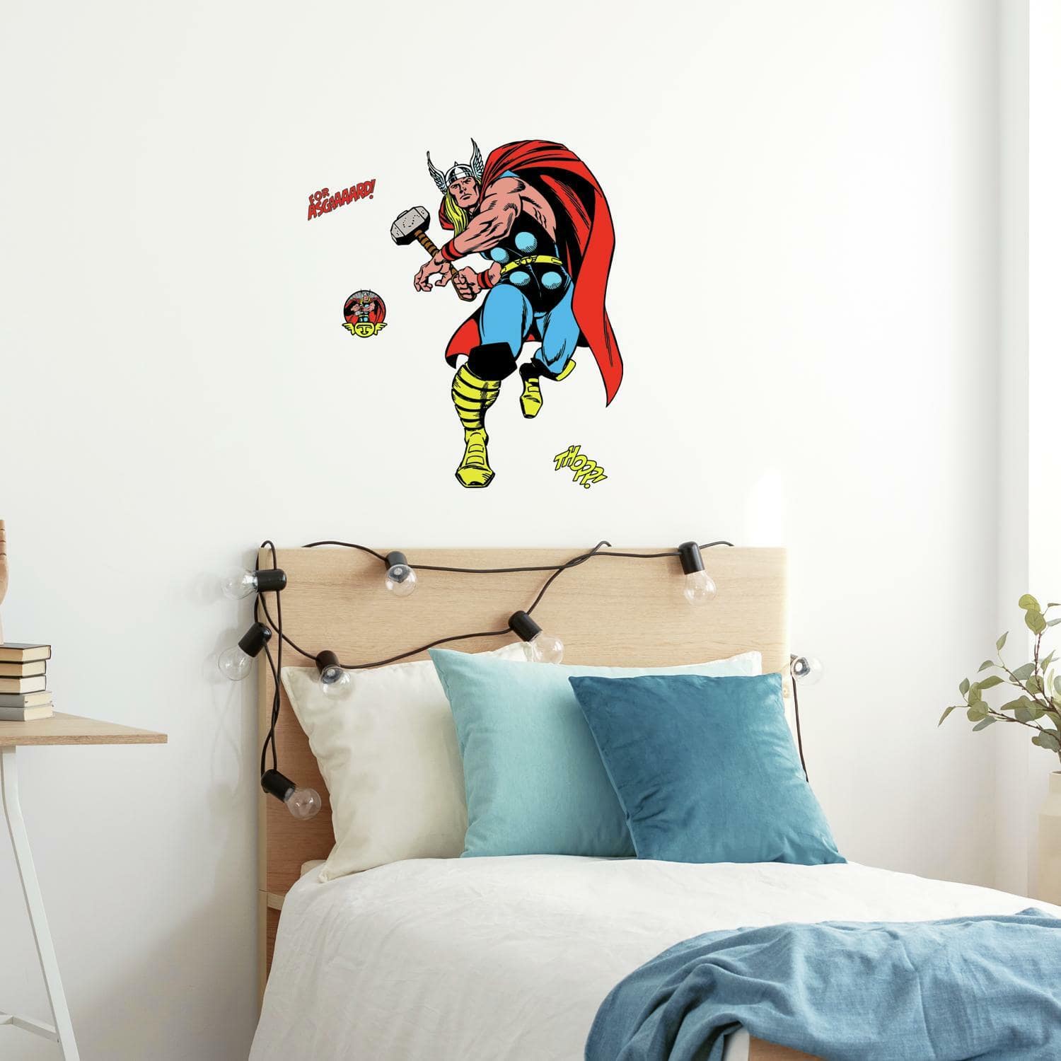 RoomMates Marvel Classic Thor Comic Peel & Stick Giant Wall Decal
