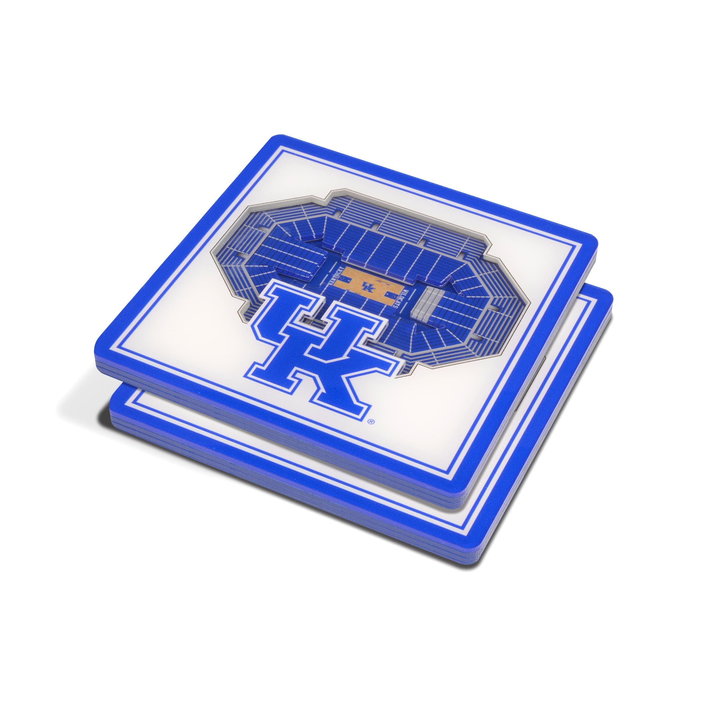 NCAA 3D StadiumView Coasters By Youthefan in Kentucky Wildcats | 4" x 4" x 0.3125" | Michaels®