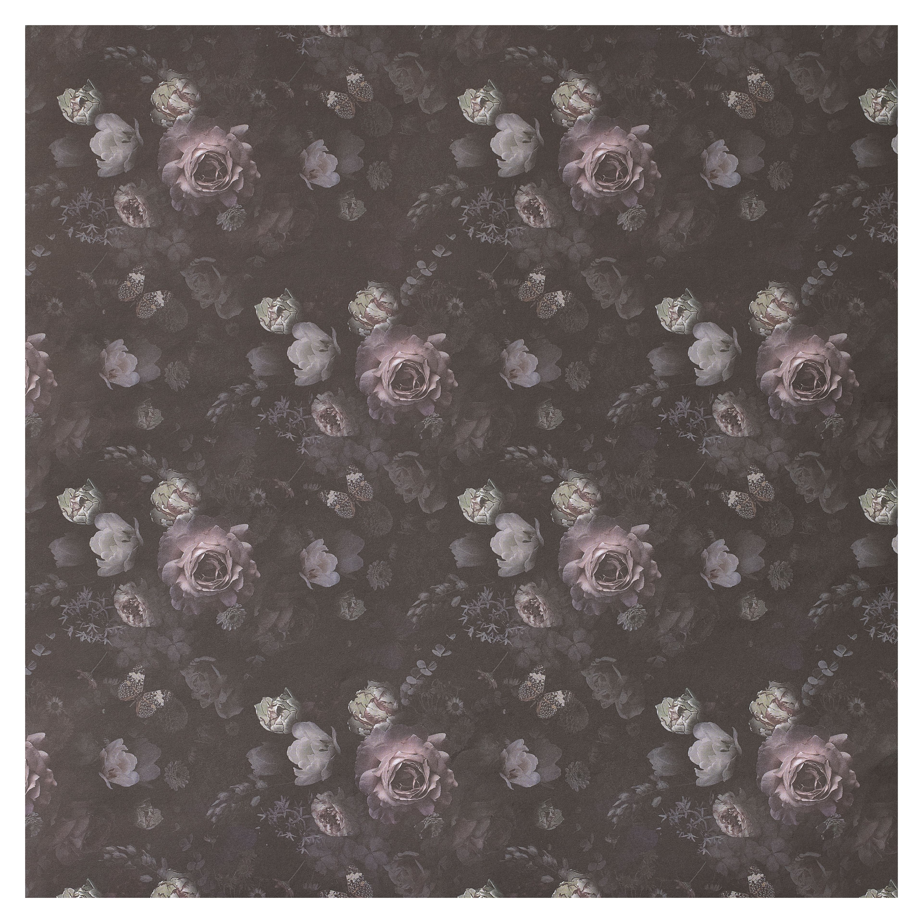 48 Pack: Dark Floral Cardstock by Recollections™, 12" x 12"