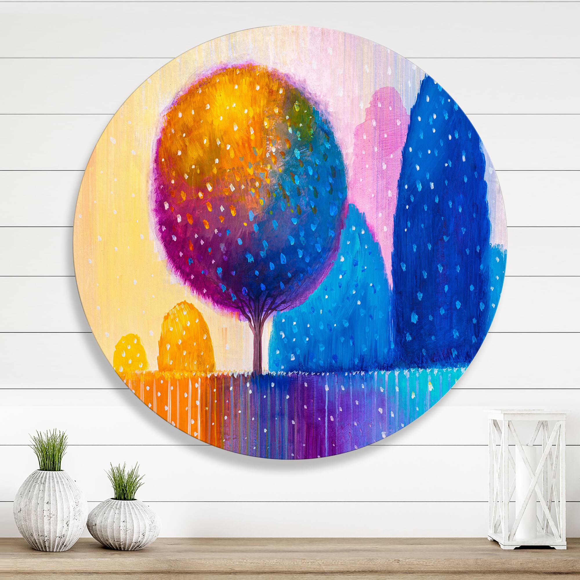 Designart - Colourful Ornamental Trees X