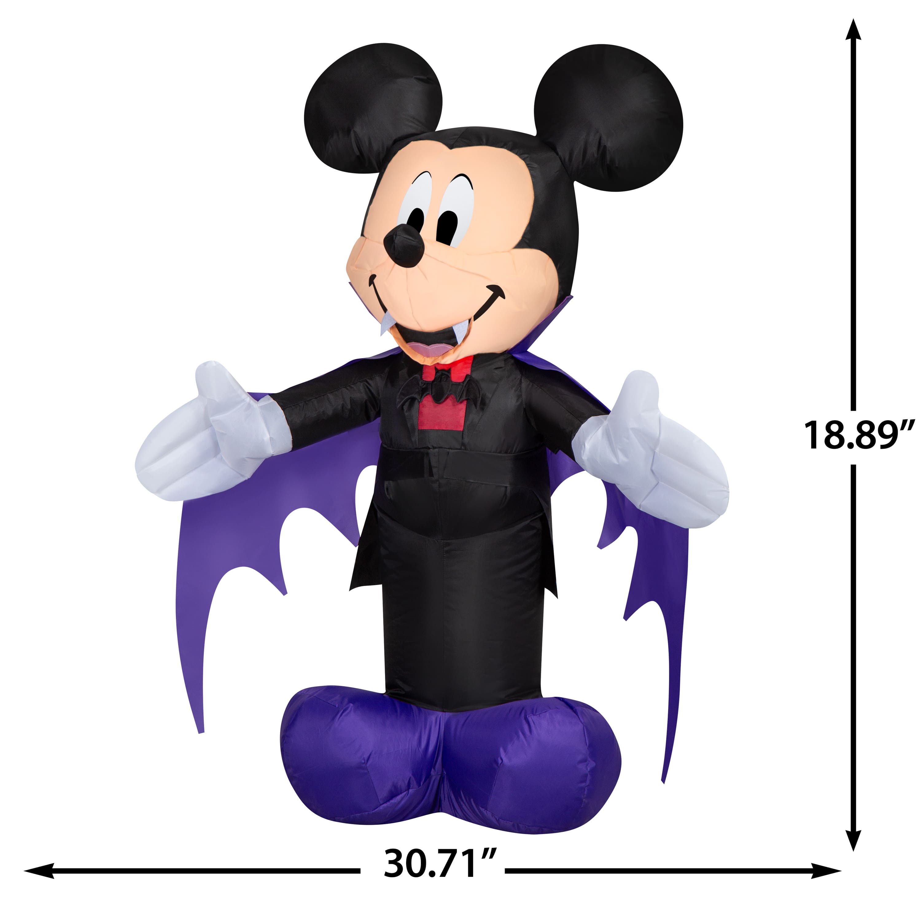 3.5ft. Airblown® Inflatable Halloween Vampire Mickey