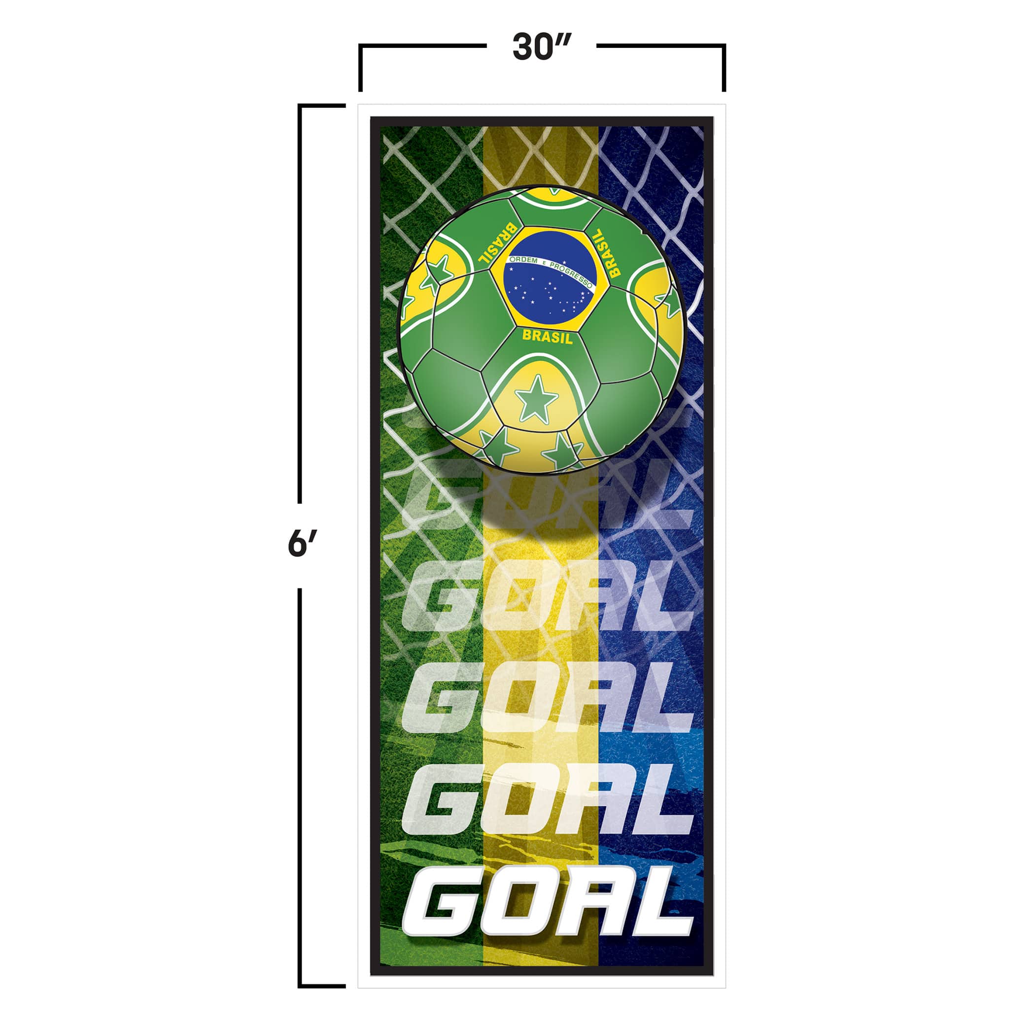 Beistle 6ft. Soccer Door Covers