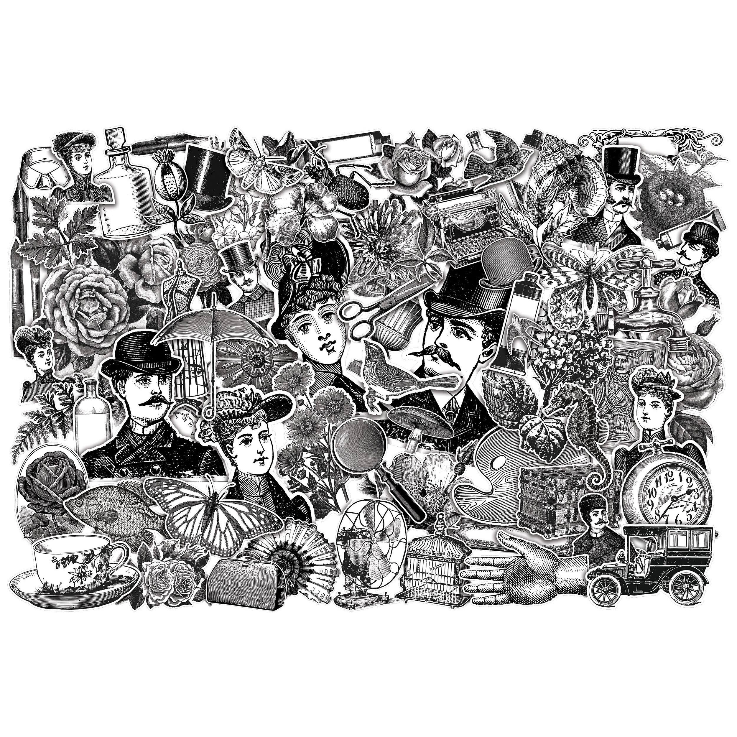 Idea-Ology Layers Die-Cuts 76/Pkg-Engraving
