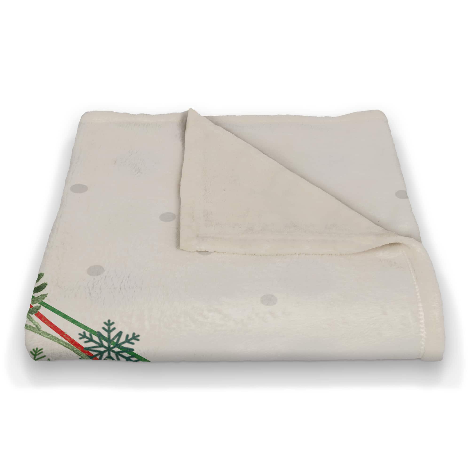 Tinsel Tangle 50x60 Coral Fleece Blanket